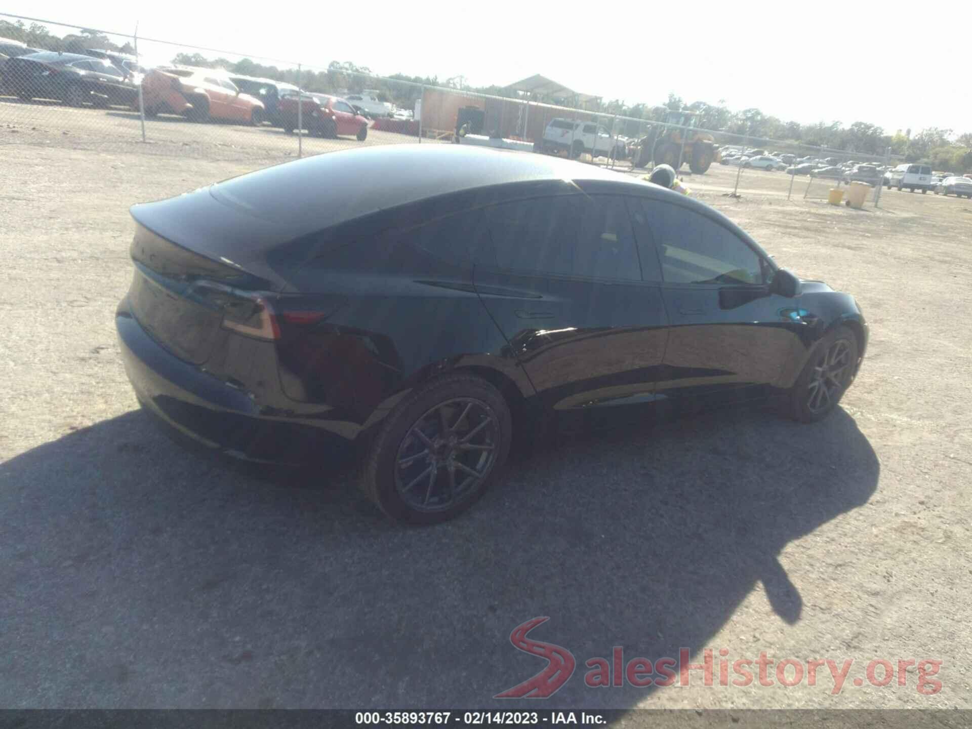 5YJ3E1EB1KF199143 2019 TESLA MODEL 3