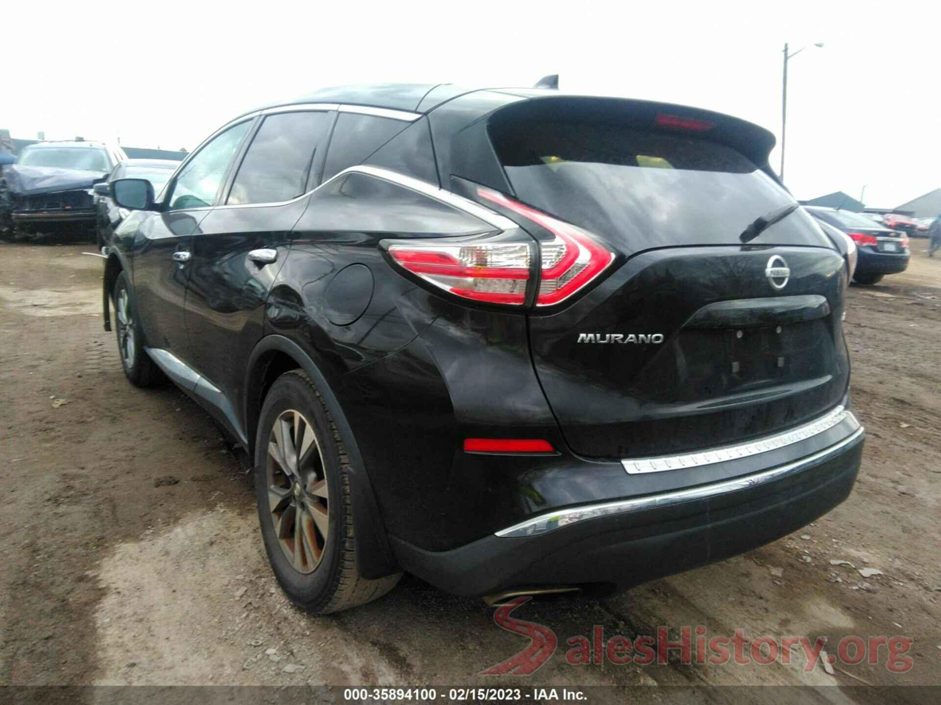 5N1AZ2MH3HN175830 2017 NISSAN MURANO