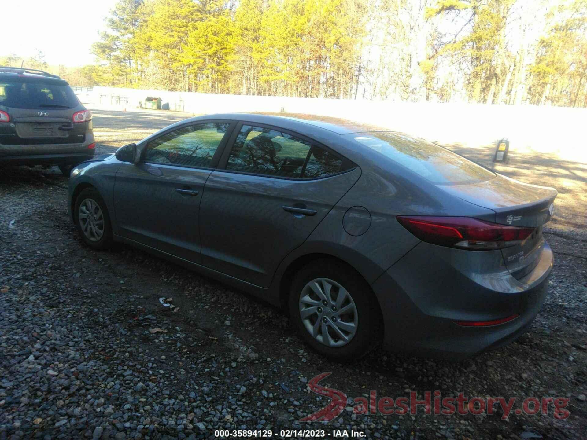 KMHD74LF3JU581729 2018 HYUNDAI ELANTRA