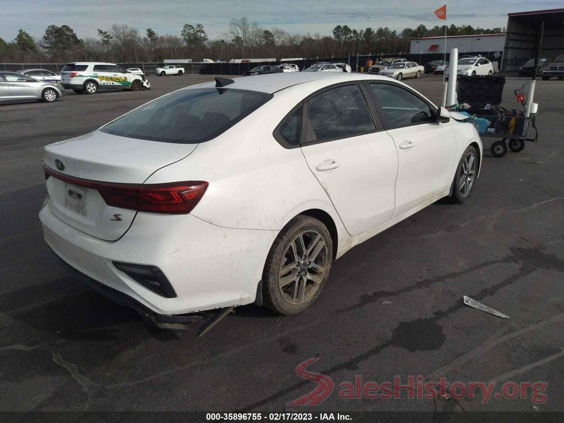 3KPF34AD9KE119394 2019 KIA FORTE