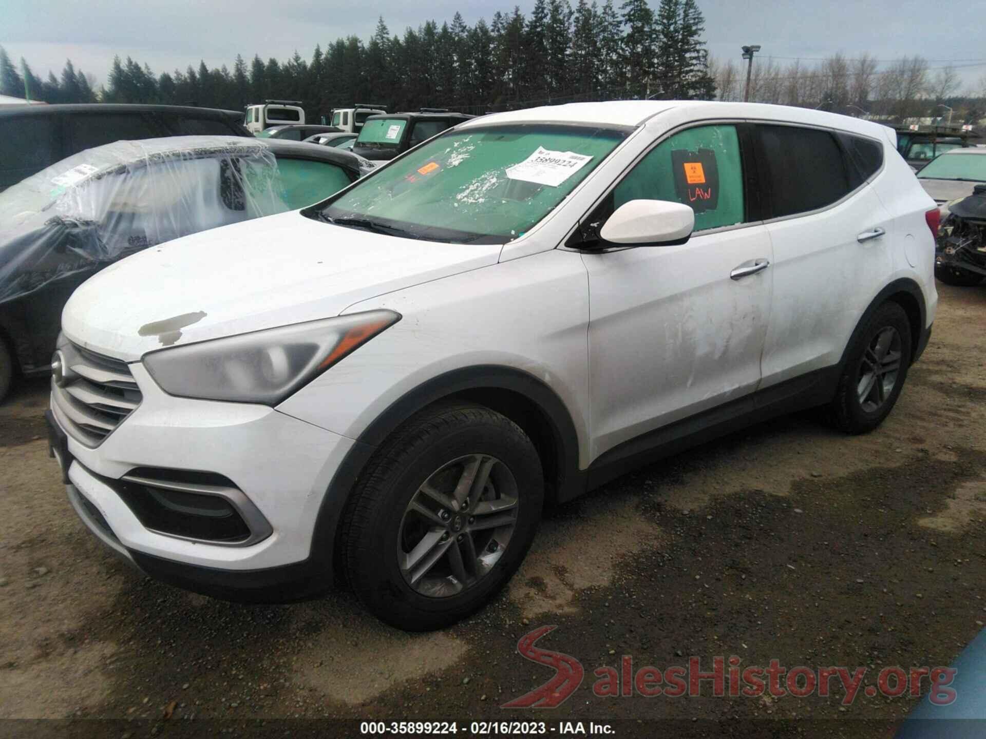 5NMZTDLB8HH032001 2017 HYUNDAI SANTA FE SPORT