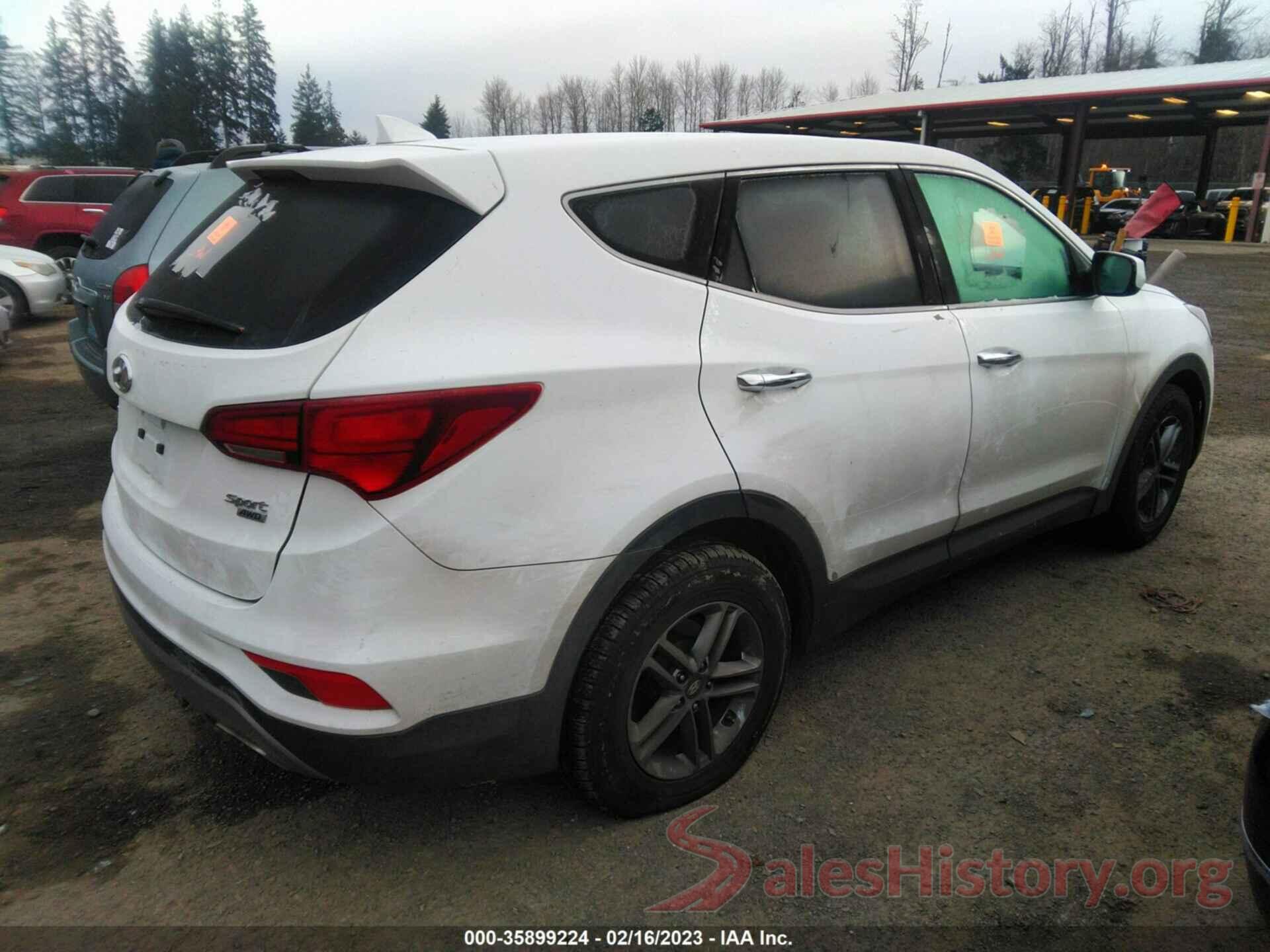 5NMZTDLB8HH032001 2017 HYUNDAI SANTA FE SPORT