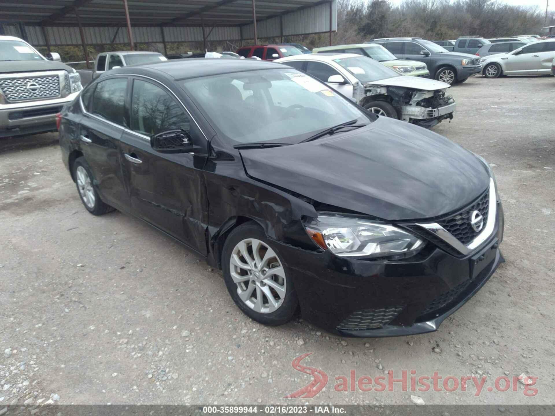 3N1AB7AP4KY447722 2019 NISSAN SENTRA