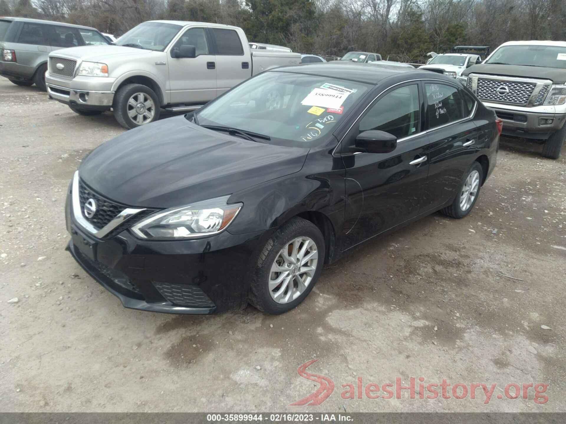 3N1AB7AP4KY447722 2019 NISSAN SENTRA