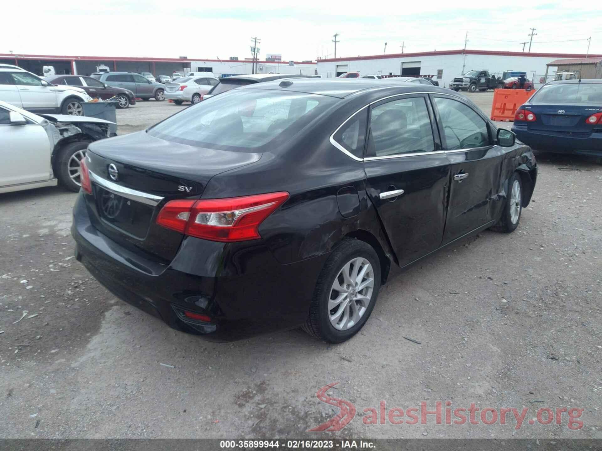 3N1AB7AP4KY447722 2019 NISSAN SENTRA