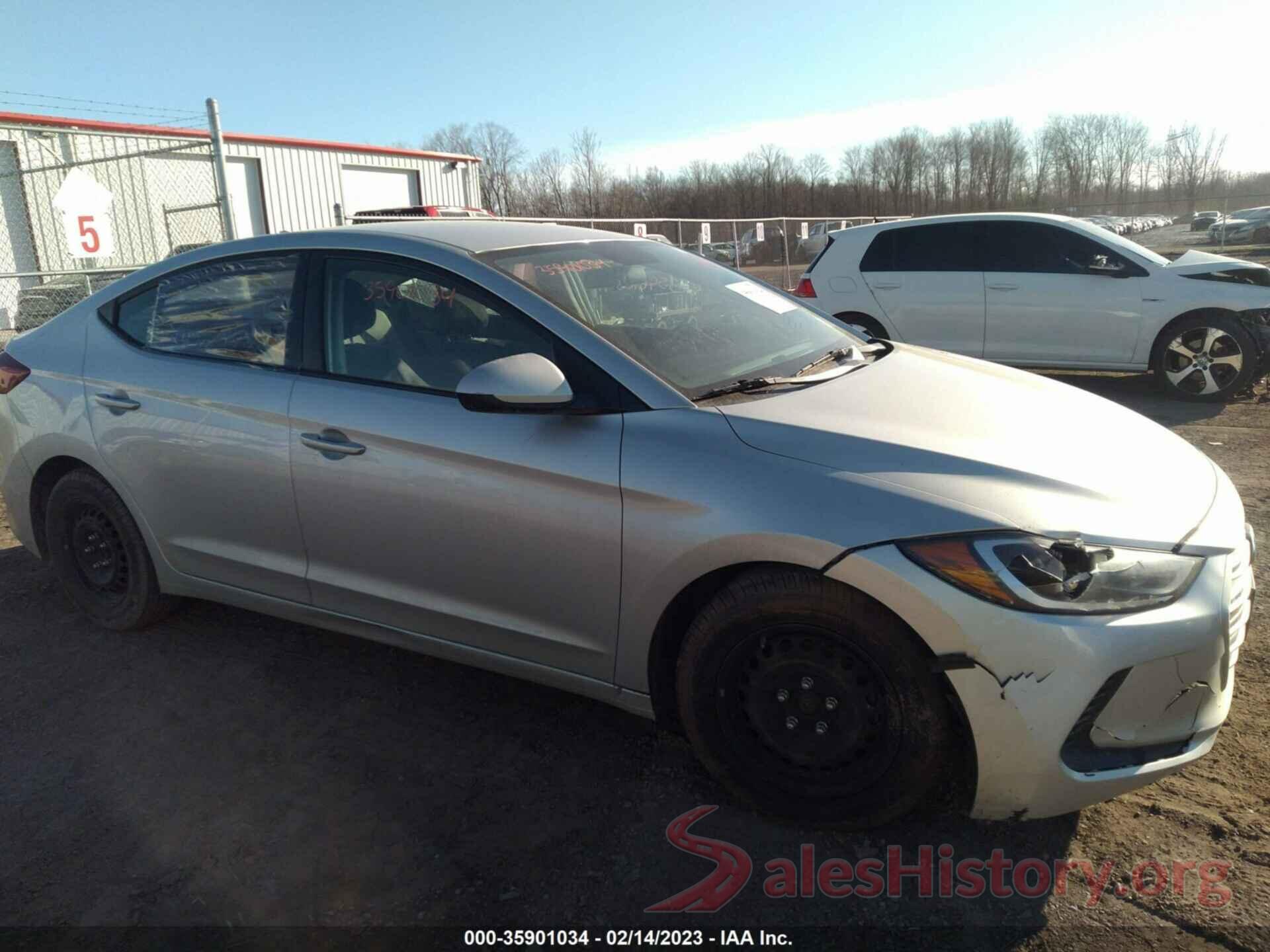 5NPD74LF1HH210660 2017 HYUNDAI ELANTRA