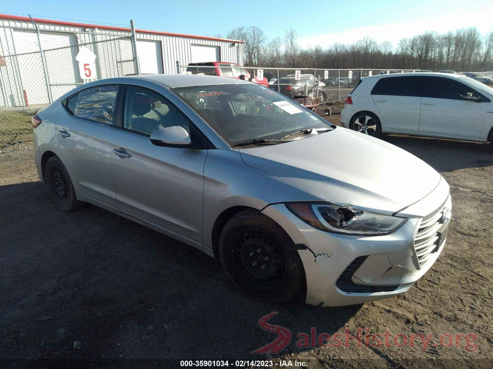 5NPD74LF1HH210660 2017 HYUNDAI ELANTRA