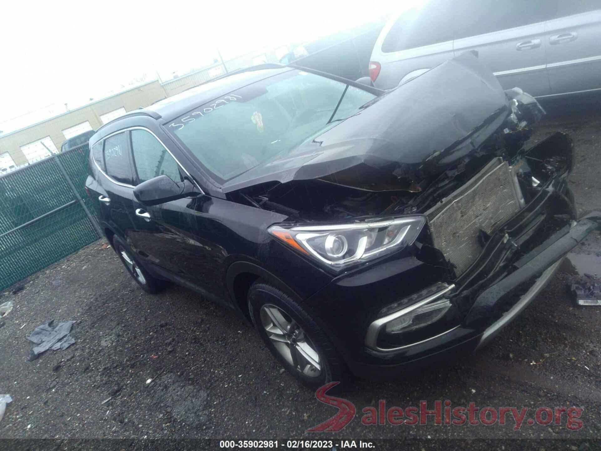 5NMZUDLB0HH022639 2017 HYUNDAI SANTA FE SPORT