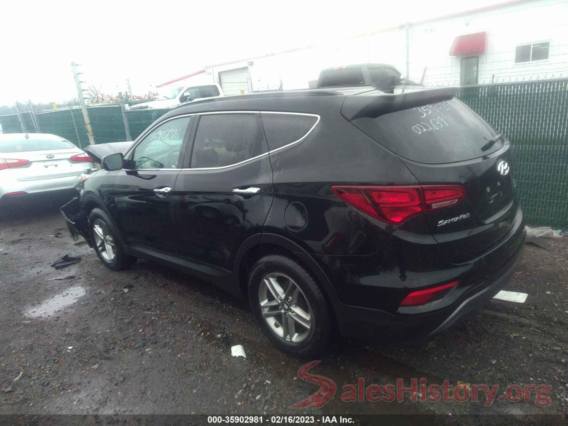 5NMZUDLB0HH022639 2017 HYUNDAI SANTA FE SPORT