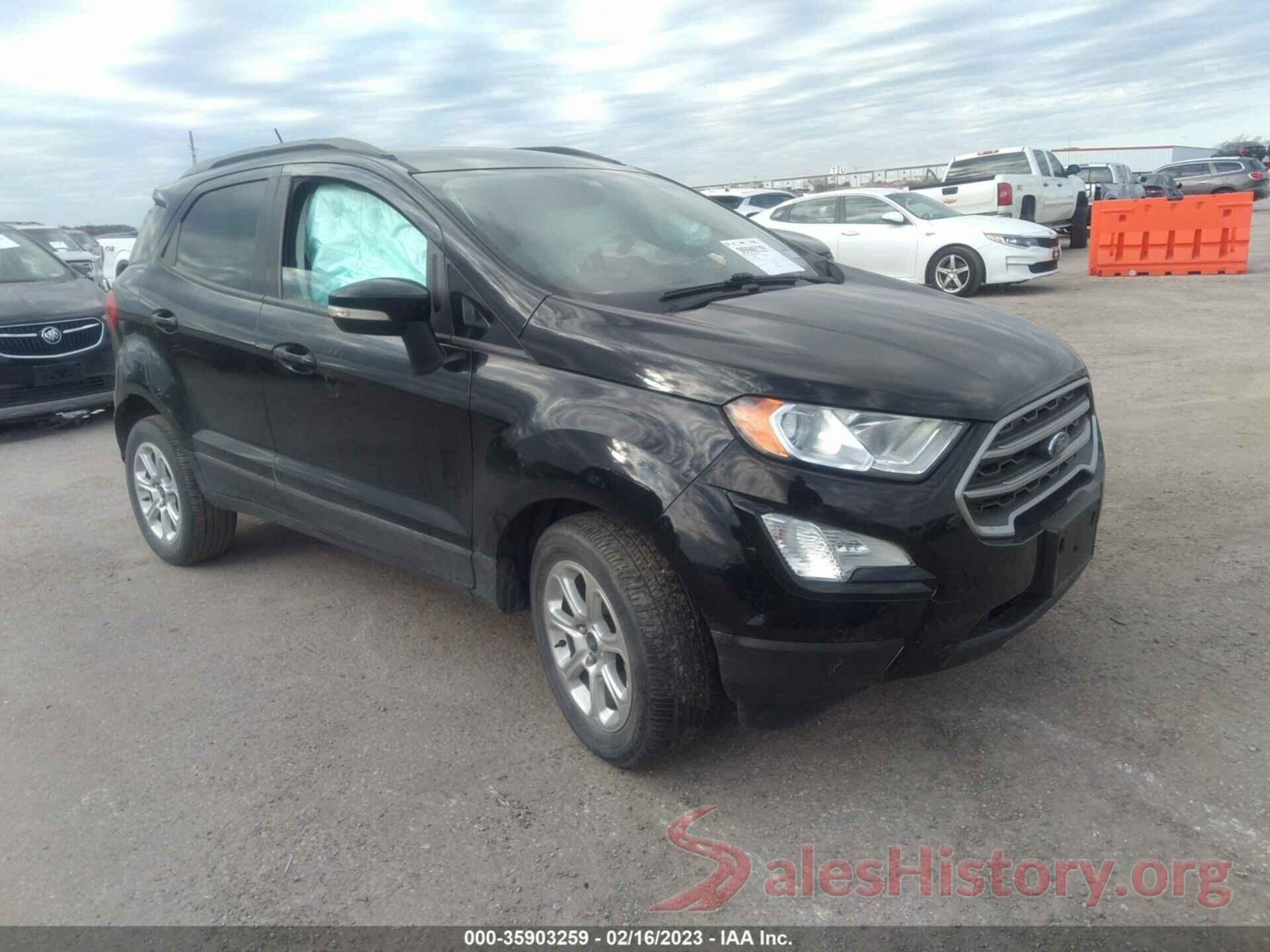 MAJ3S2GE2LC322832 2020 FORD ECOSPORT