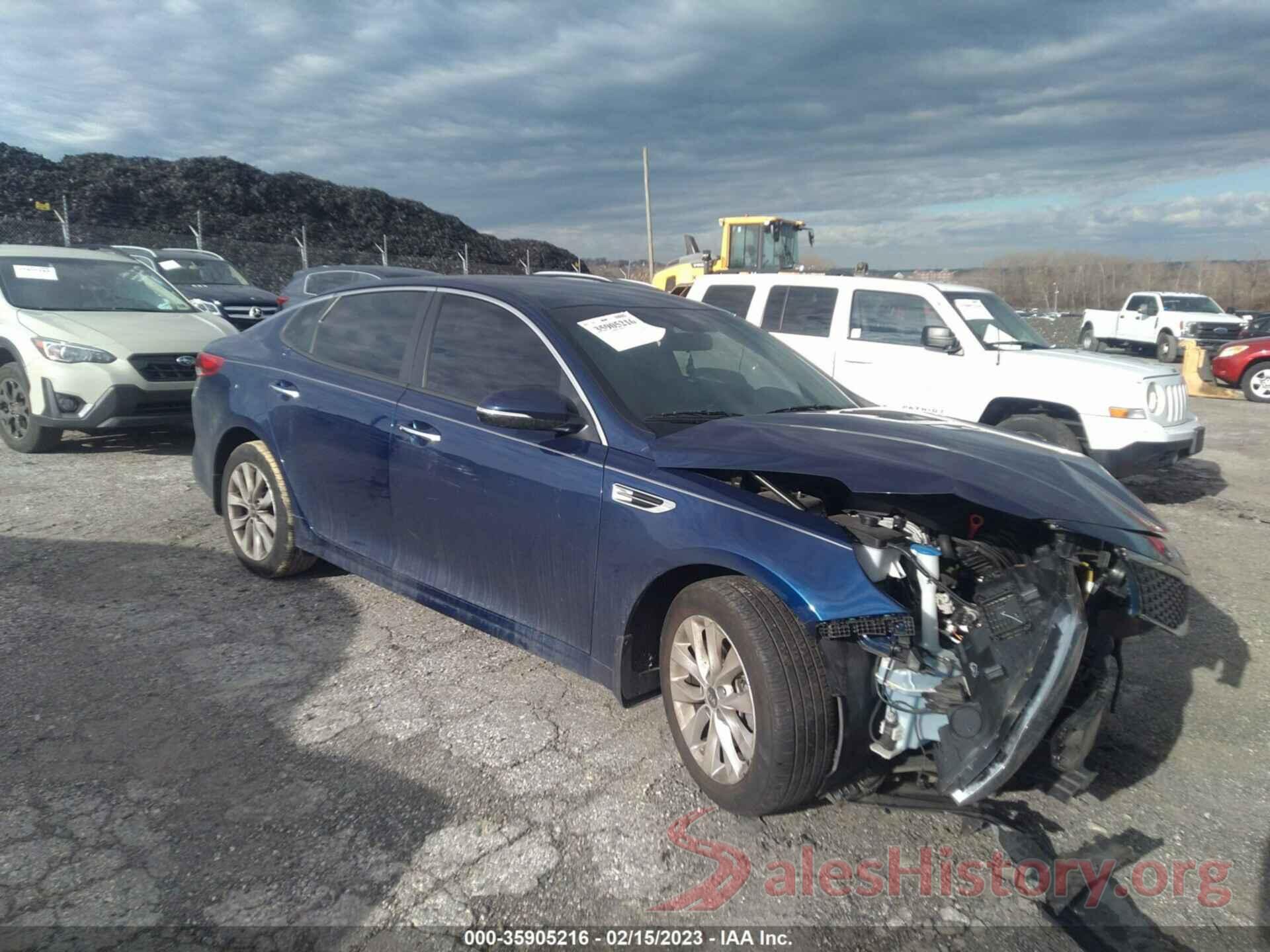 5XXGT4L33JG273288 2018 KIA OPTIMA