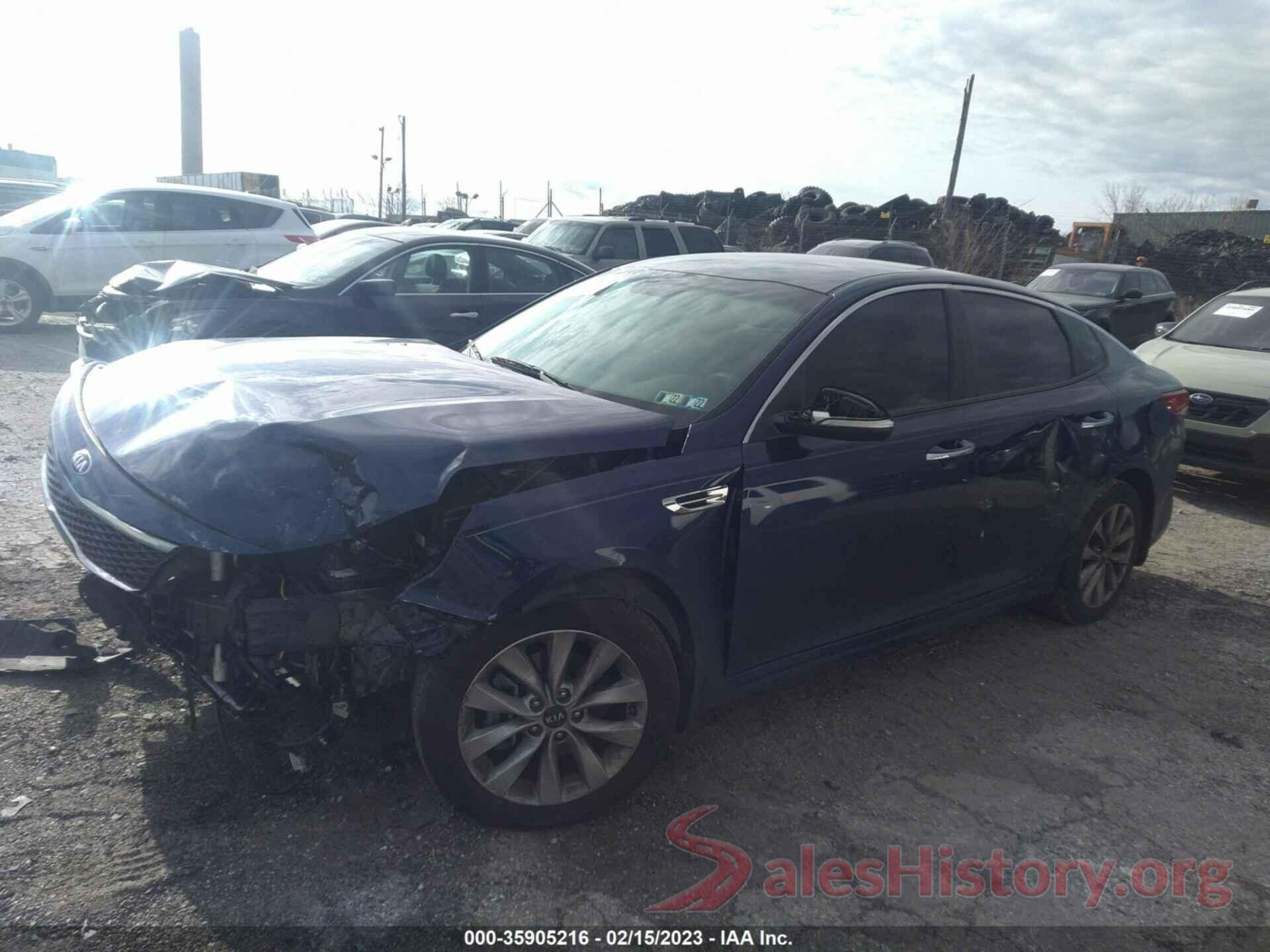 5XXGT4L33JG273288 2018 KIA OPTIMA