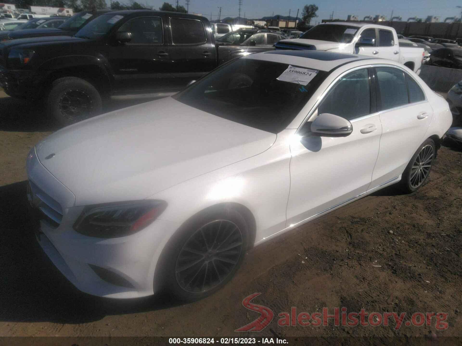 55SWF8DB4KU313638 2019 MERCEDES-BENZ C-CLASS