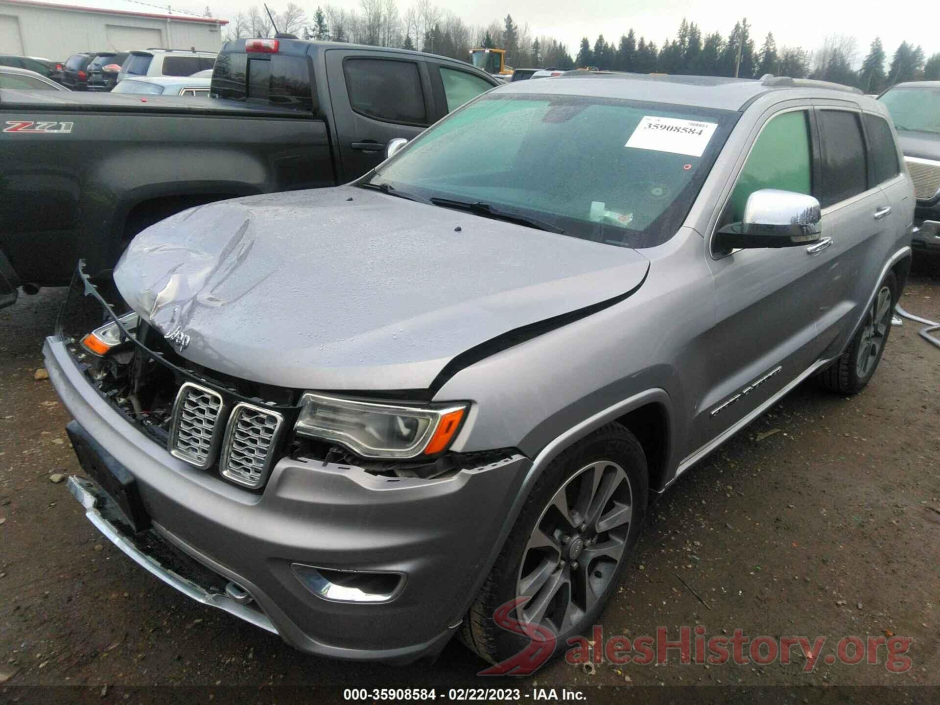 1C4RJFCG1JC195364 2018 JEEP GRAND CHEROKEE