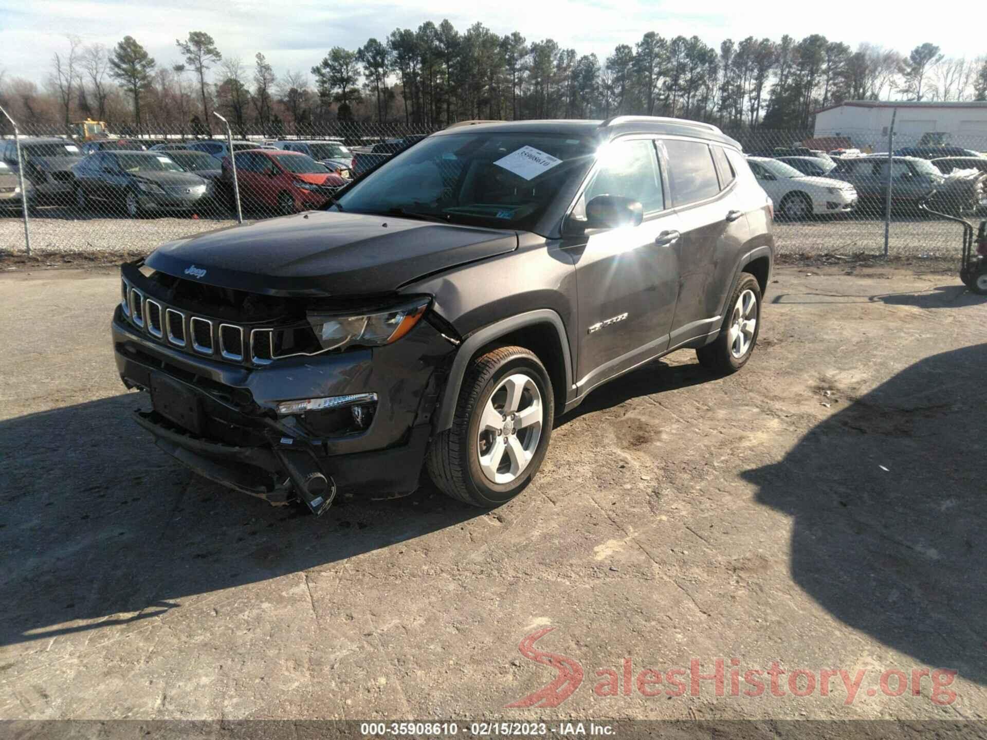 3C4NJDBB6JT435019 2018 JEEP COMPASS