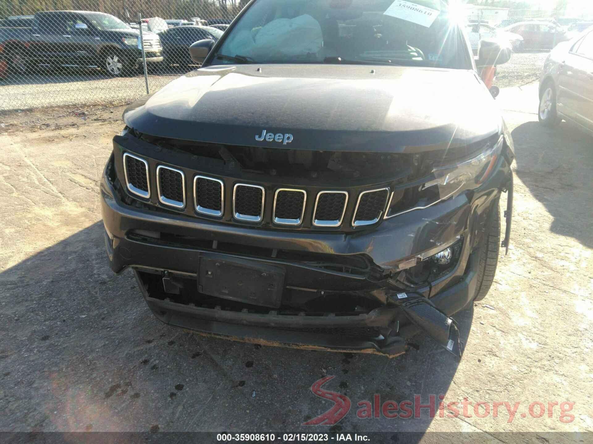 3C4NJDBB6JT435019 2018 JEEP COMPASS