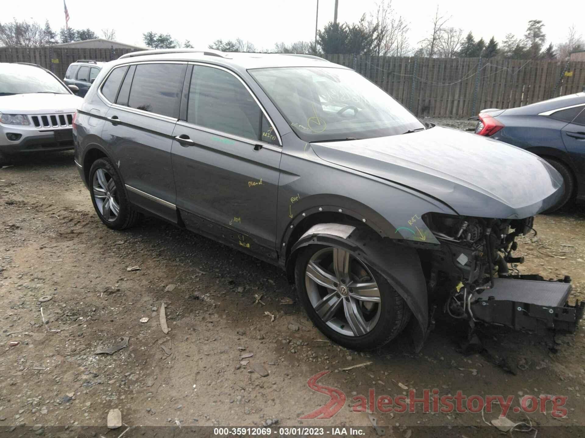 3VV4B7AX0KM062502 2019 VOLKSWAGEN TIGUAN