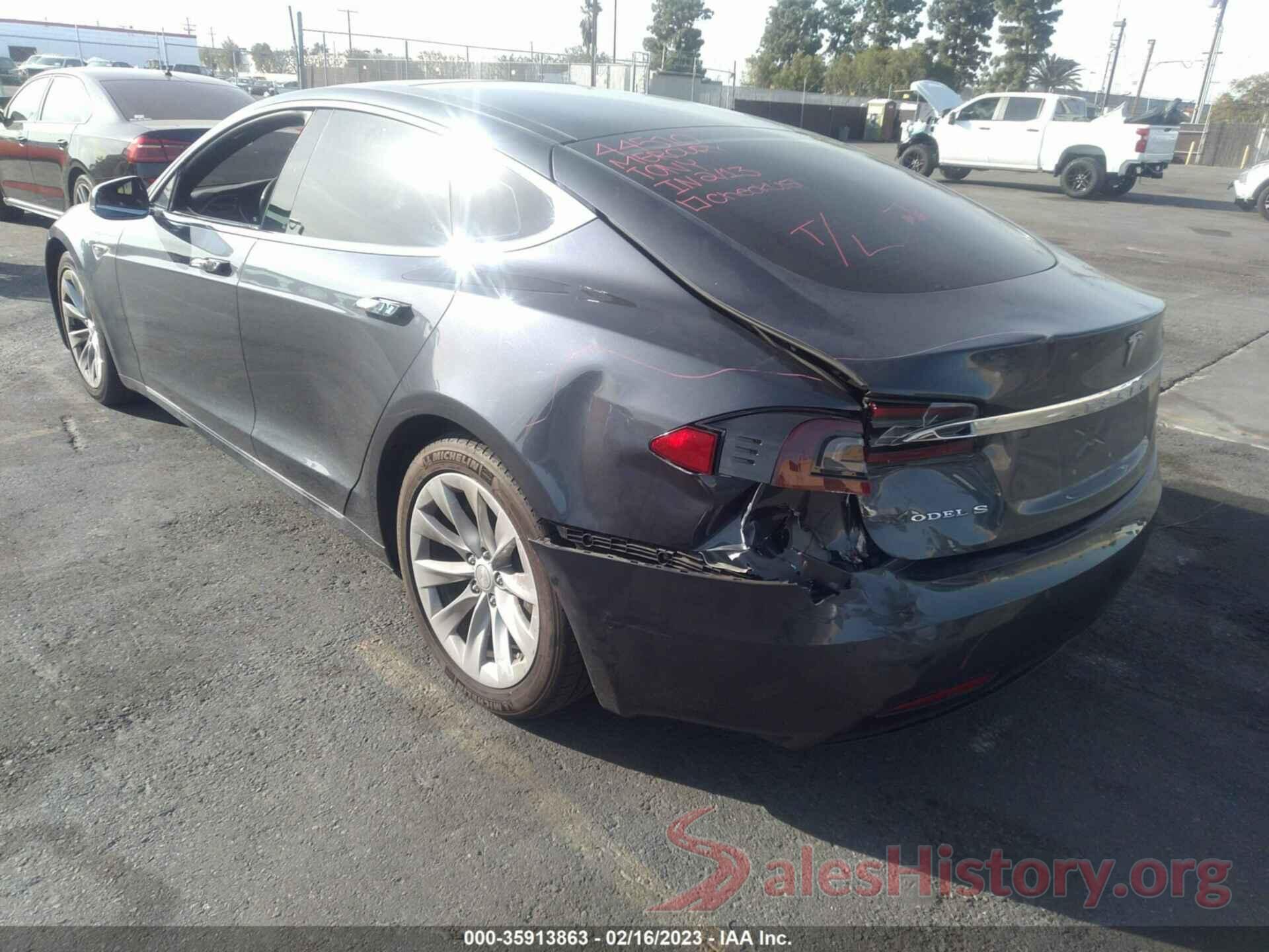 5YJSA1E15GF160545 2016 TESLA MODEL S