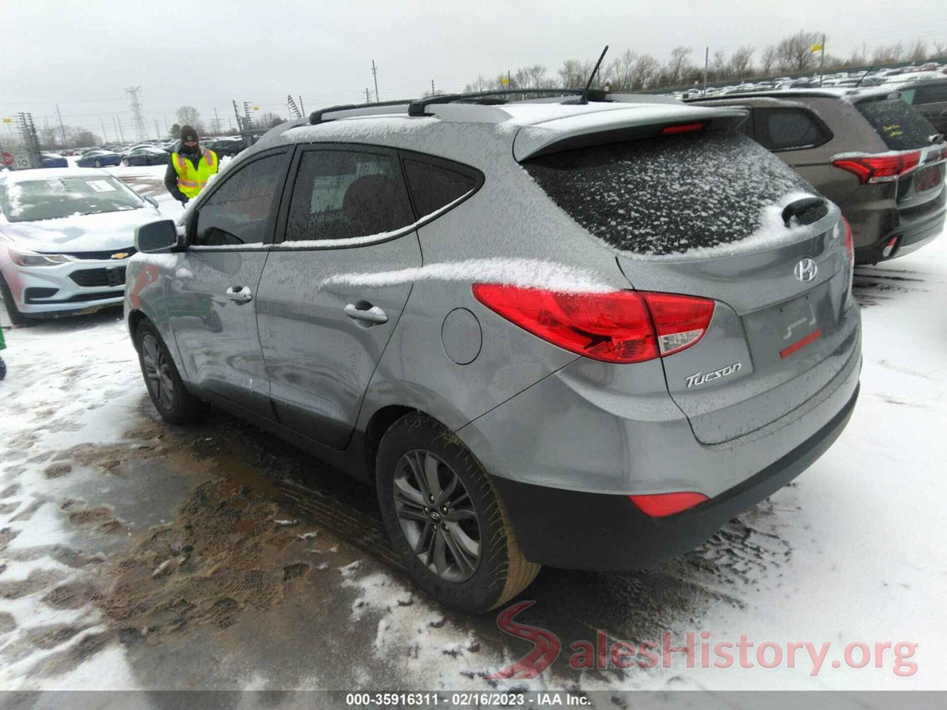 KM8JUCAG8EU918502 2014 HYUNDAI TUCSON