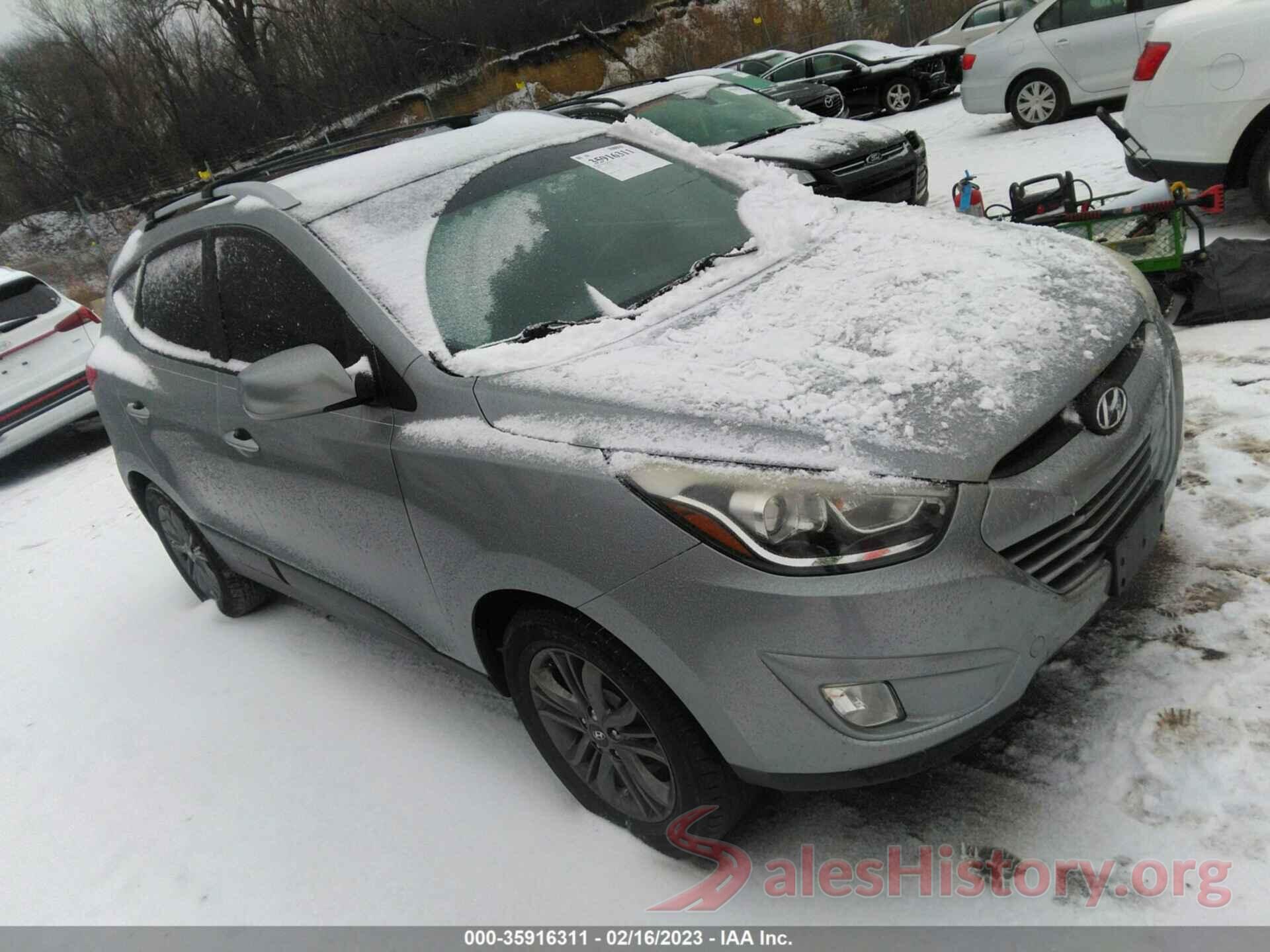 KM8JUCAG8EU918502 2014 HYUNDAI TUCSON