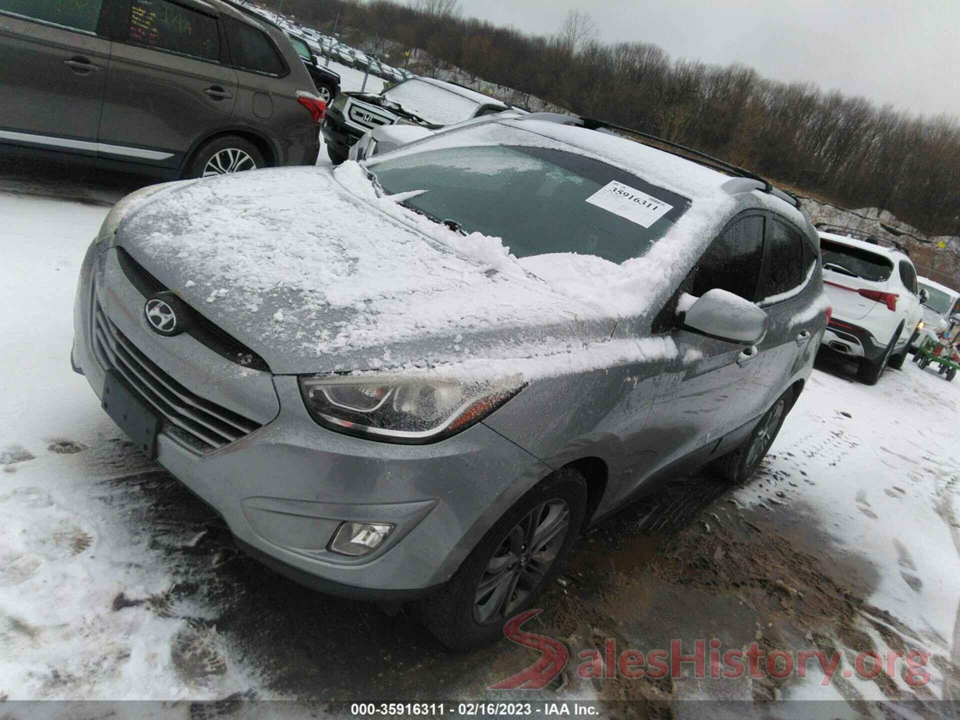 KM8JUCAG8EU918502 2014 HYUNDAI TUCSON