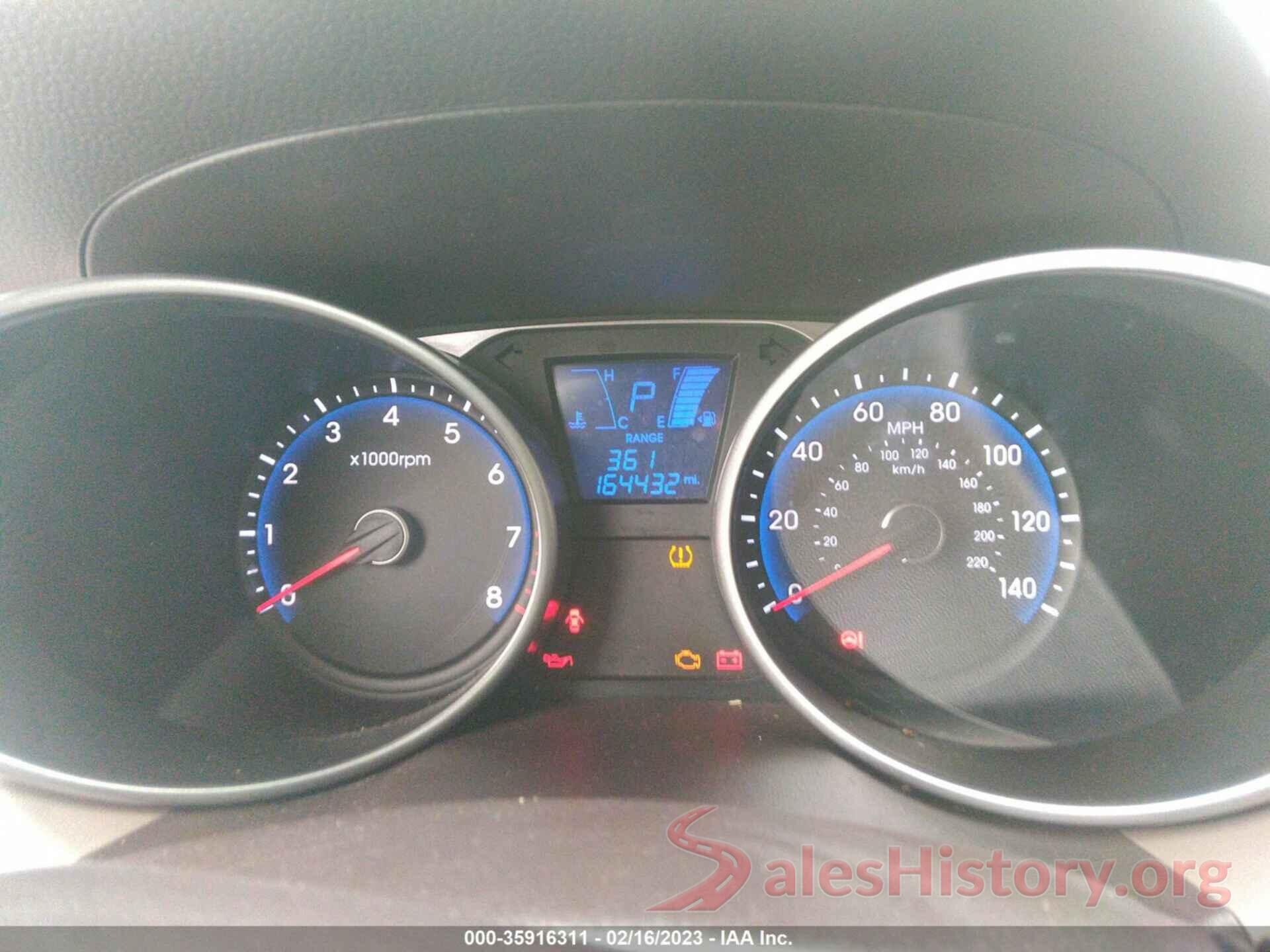 KM8JUCAG8EU918502 2014 HYUNDAI TUCSON