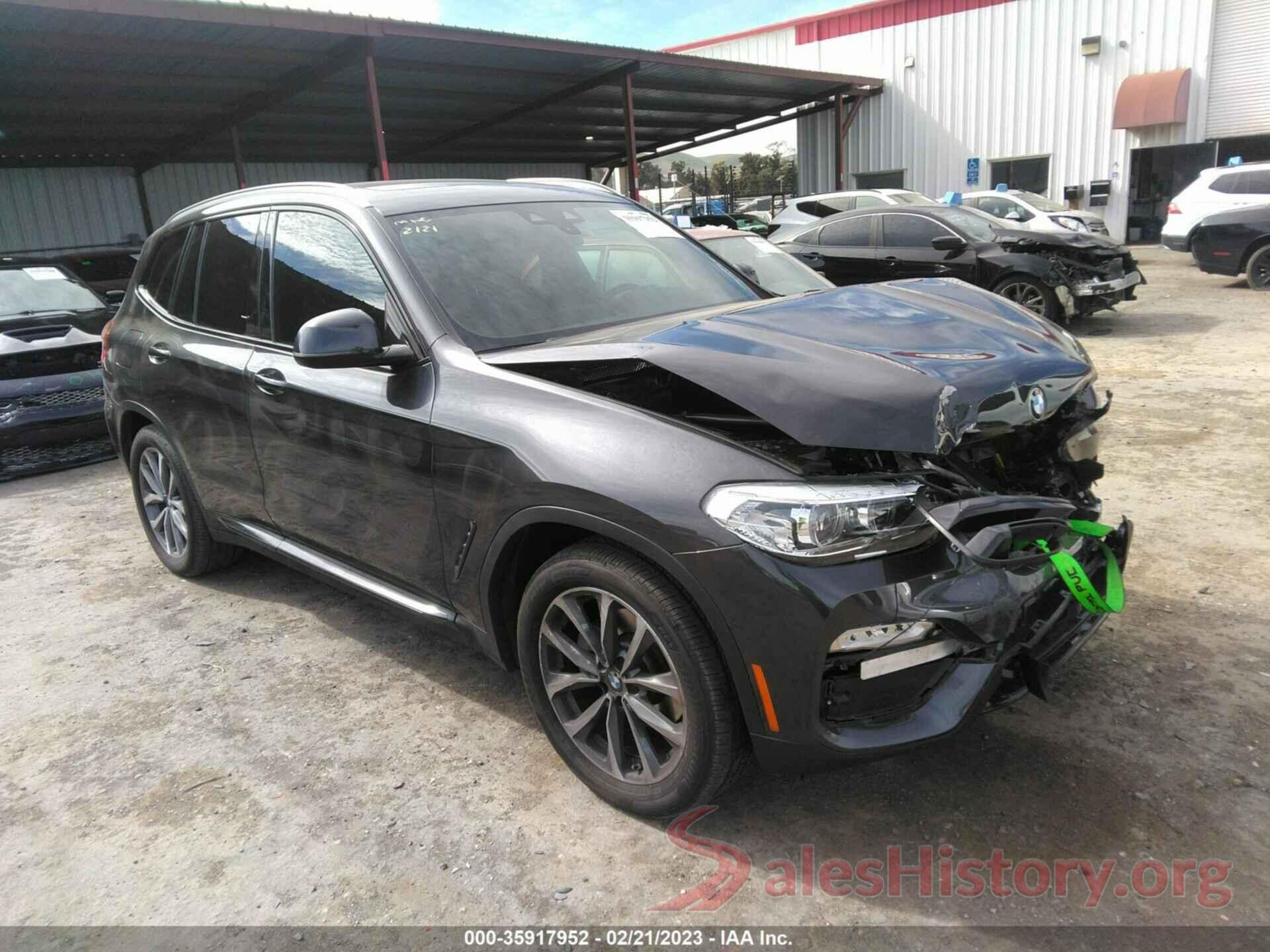 5UXTR9C56KLP97627 2019 BMW X3