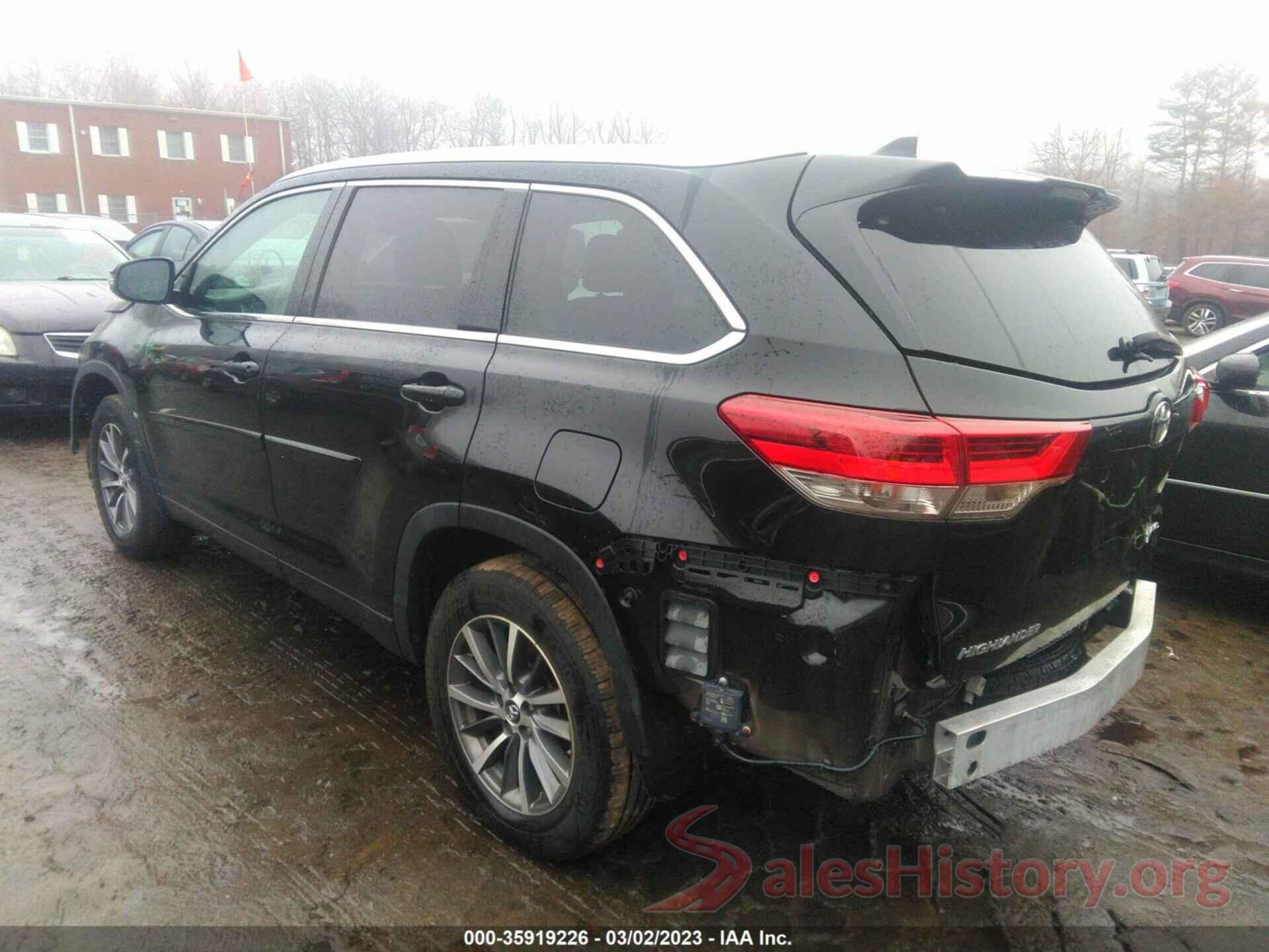 5TDJZRFH3JS878998 2018 TOYOTA HIGHLANDER