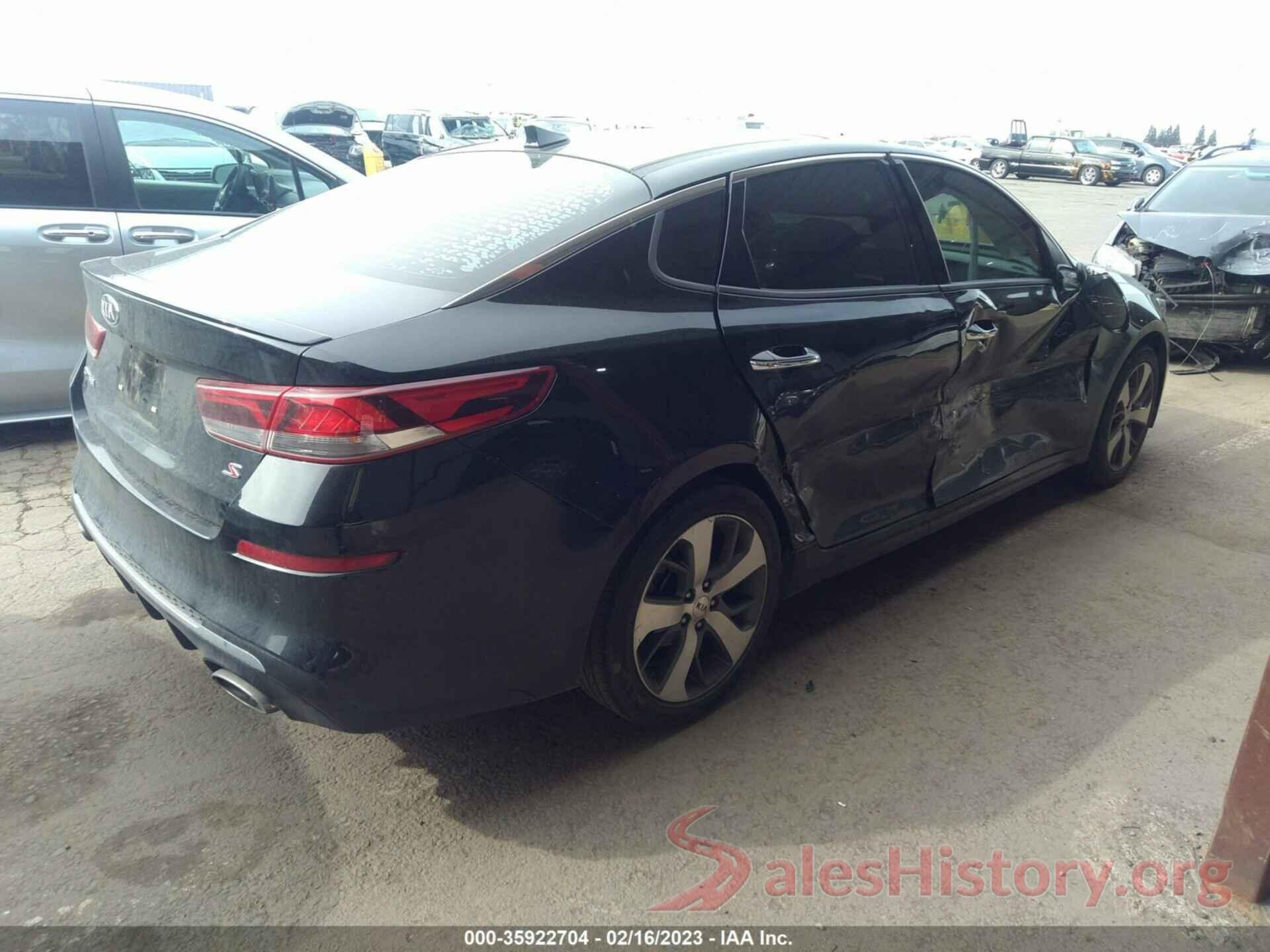 5XXGT4L30KG315529 2019 KIA OPTIMA