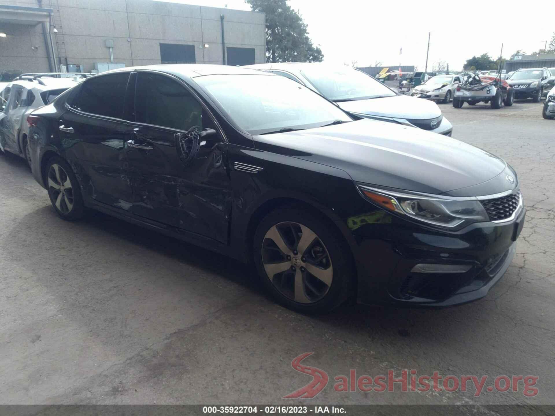 5XXGT4L30KG315529 2019 KIA OPTIMA