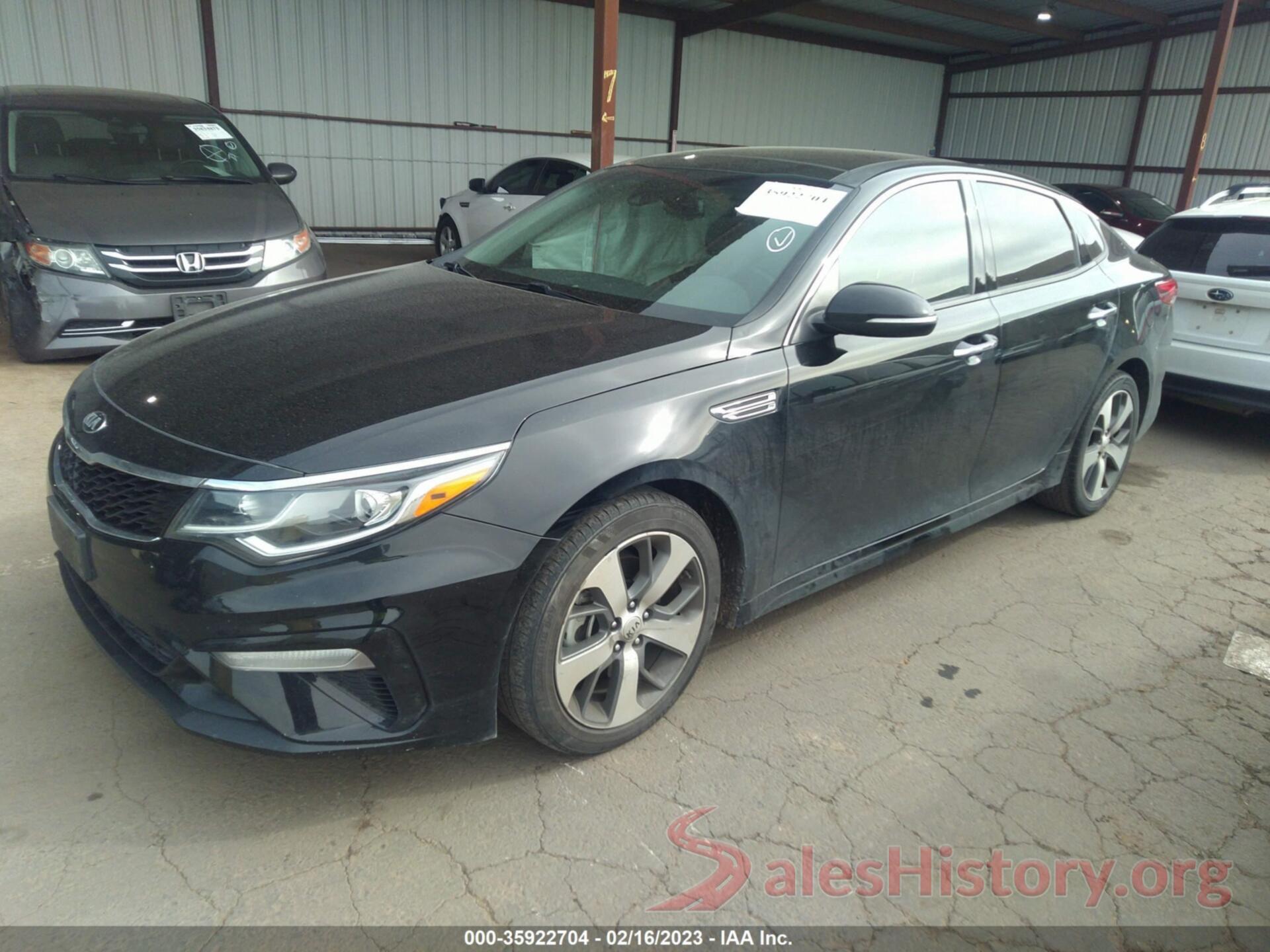 5XXGT4L30KG315529 2019 KIA OPTIMA