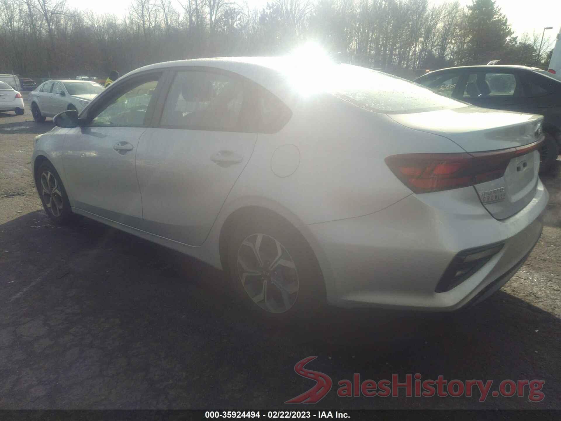 3KPF24AD0KE132165 2019 KIA FORTE