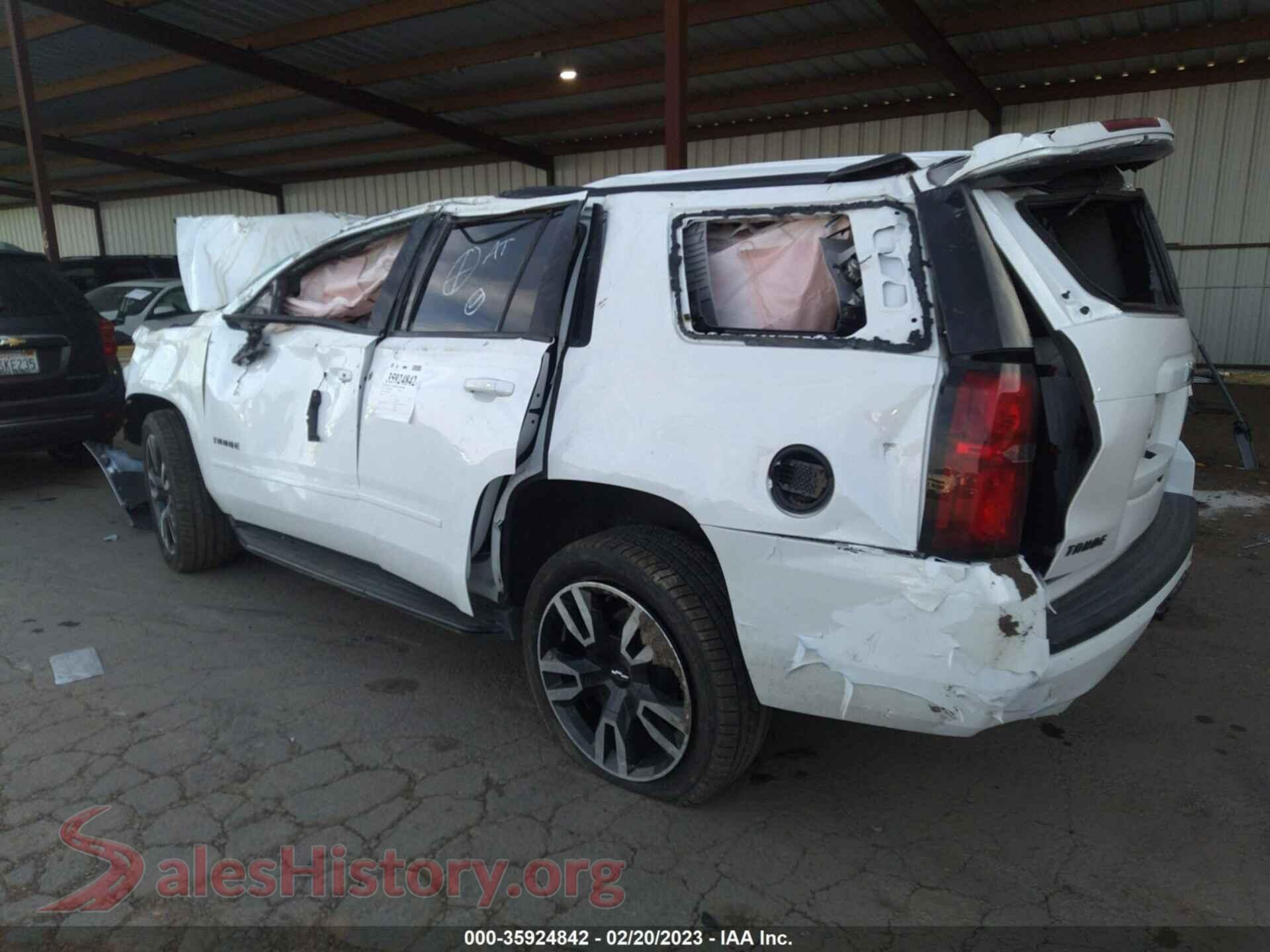 2018 CHEVROLET TAHOE VIN 1GNSKCKC3JR347824, driver side view