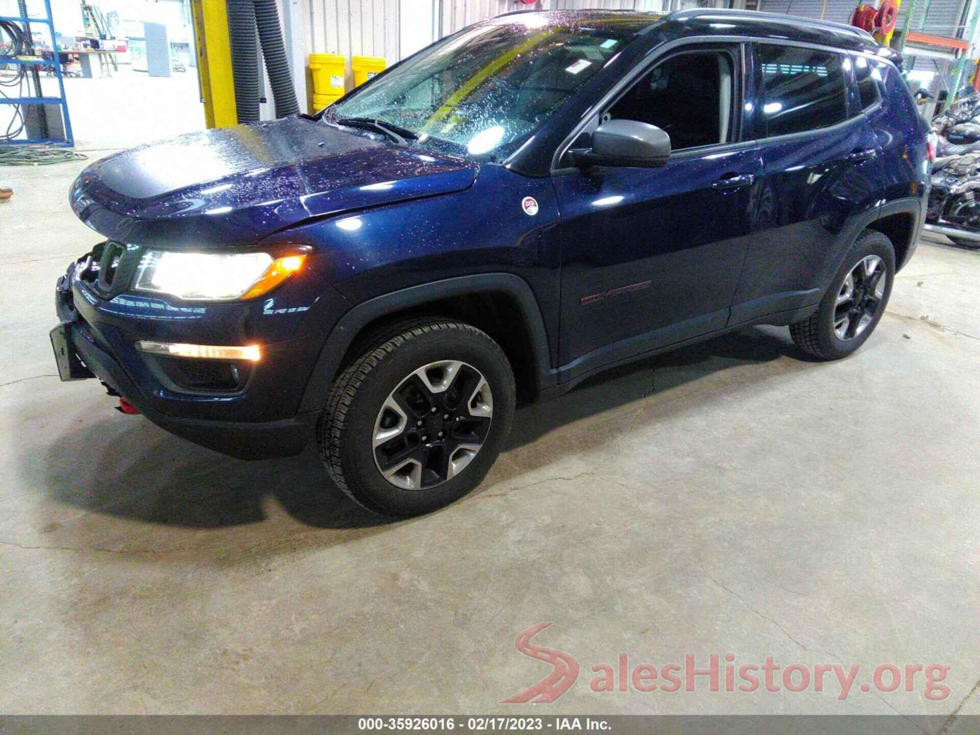 3C4NJDDB0JT198718 2018 JEEP COMPASS