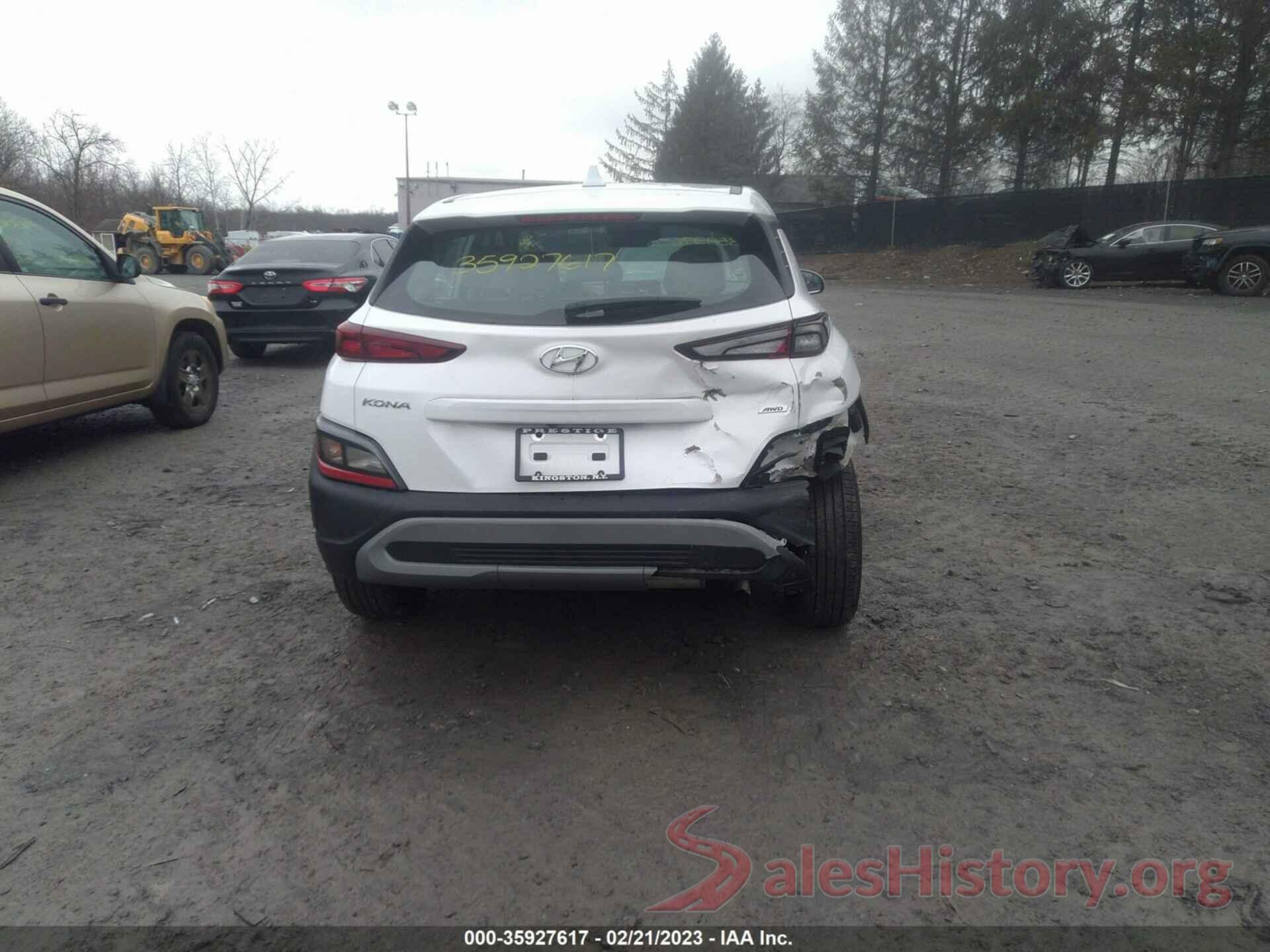 KM8K2CAB2NU837218 2022 HYUNDAI KONA