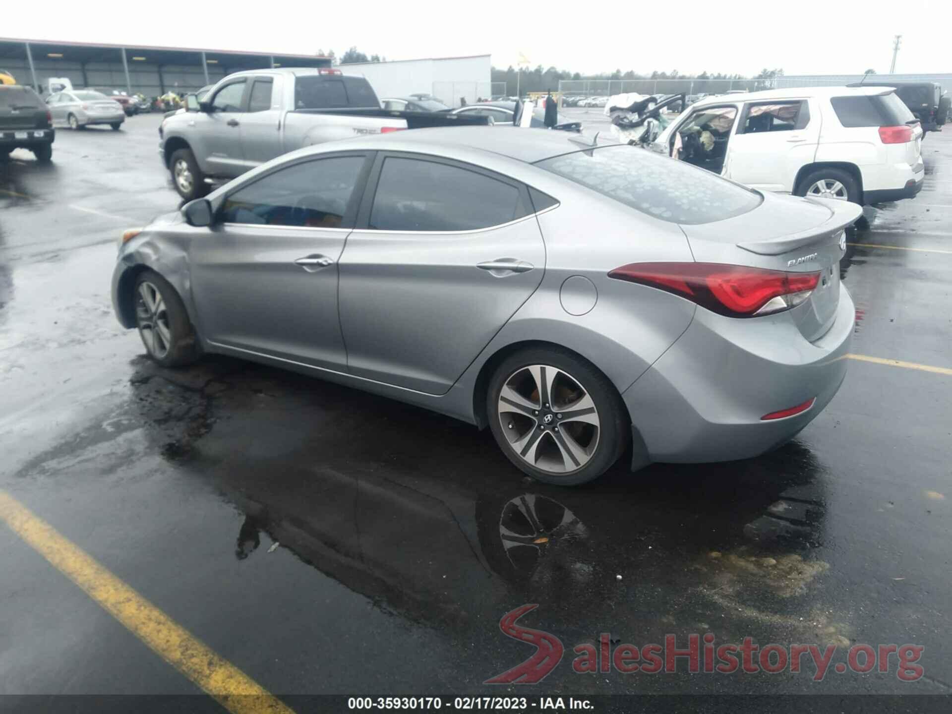 KMHDH4AH8FU304065 2015 HYUNDAI ELANTRA