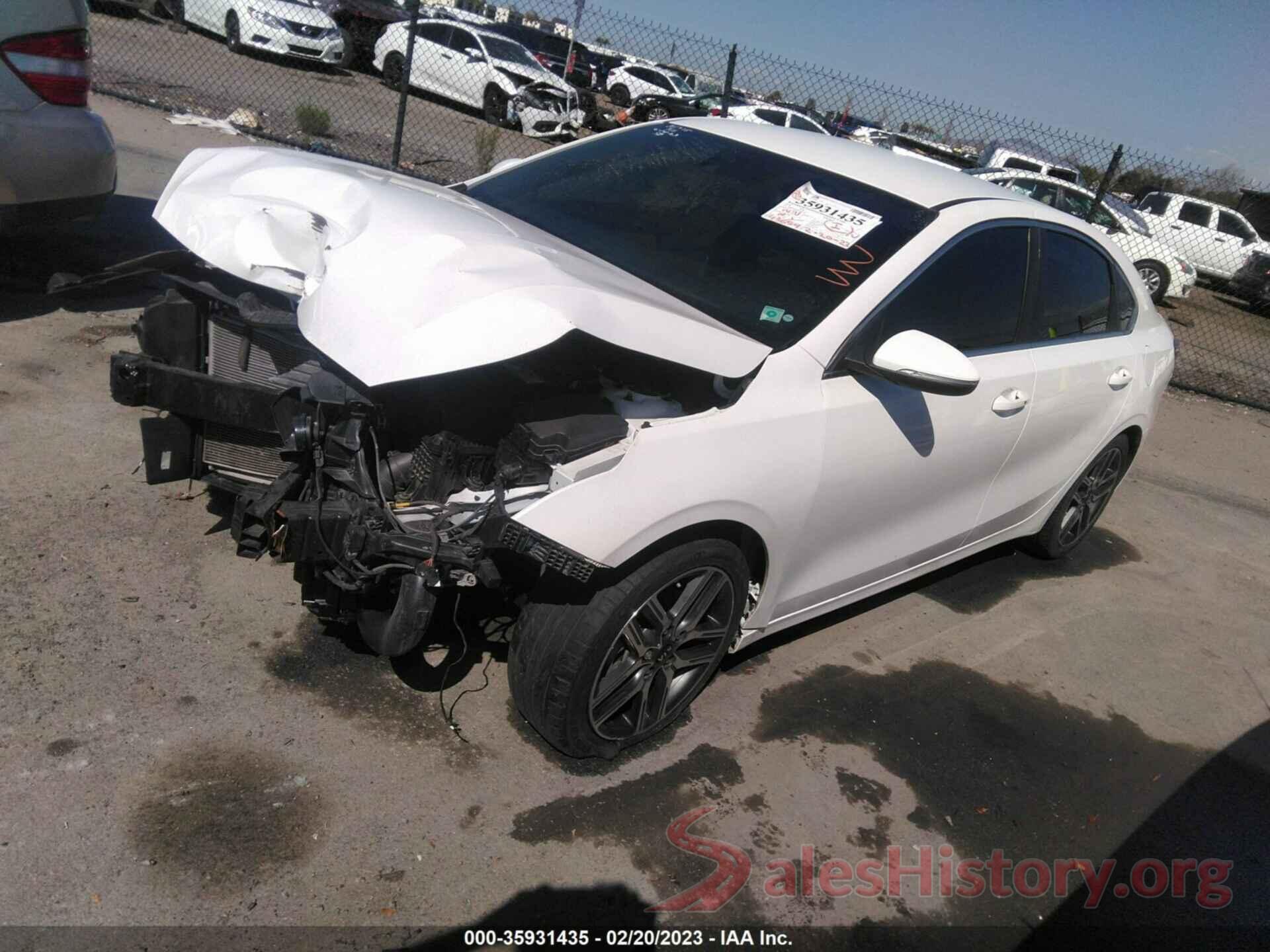 3KPF54AD2KE127153 2019 KIA FORTE