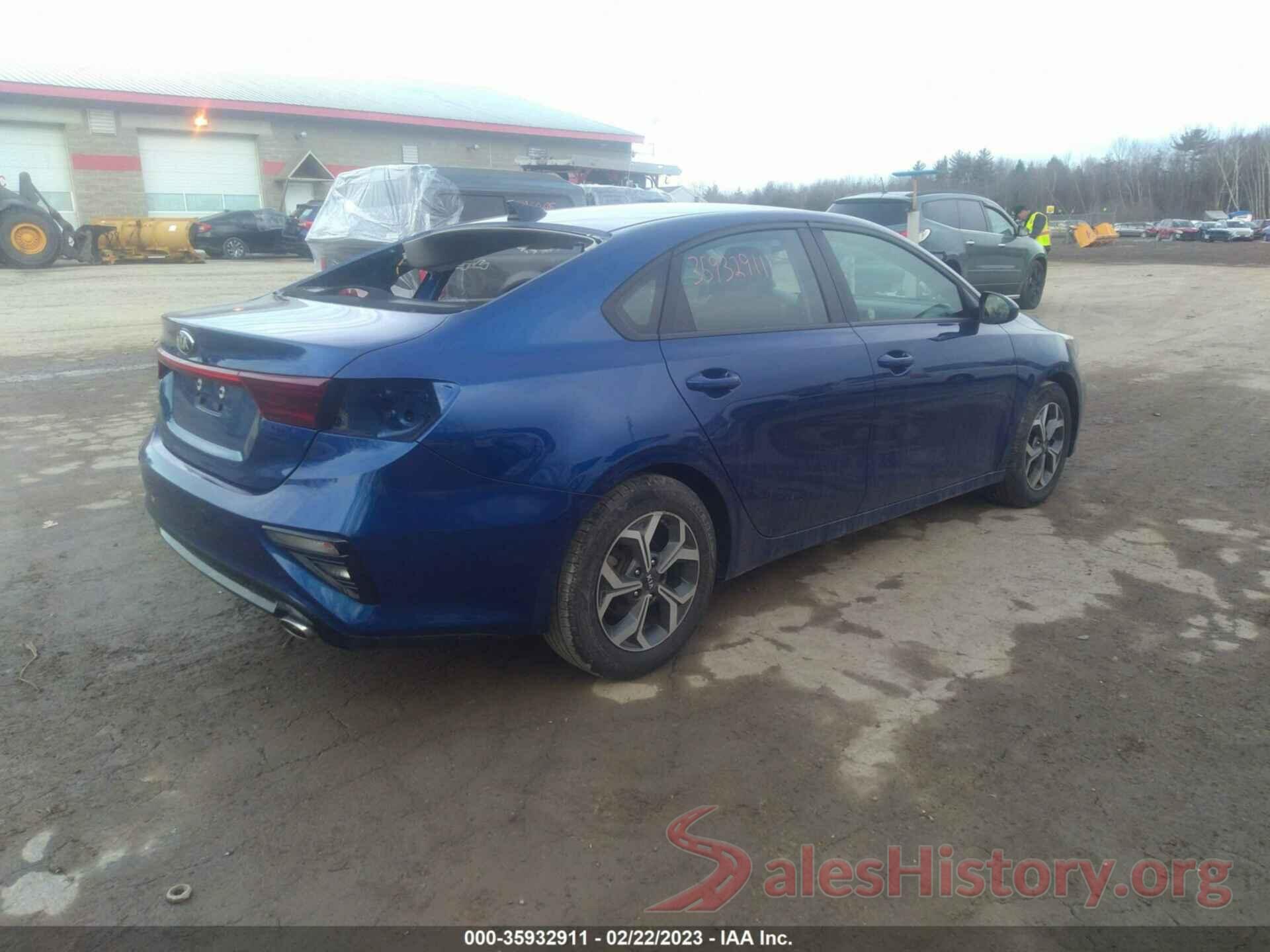 3KPF24AD4KE024812 2019 KIA FORTE