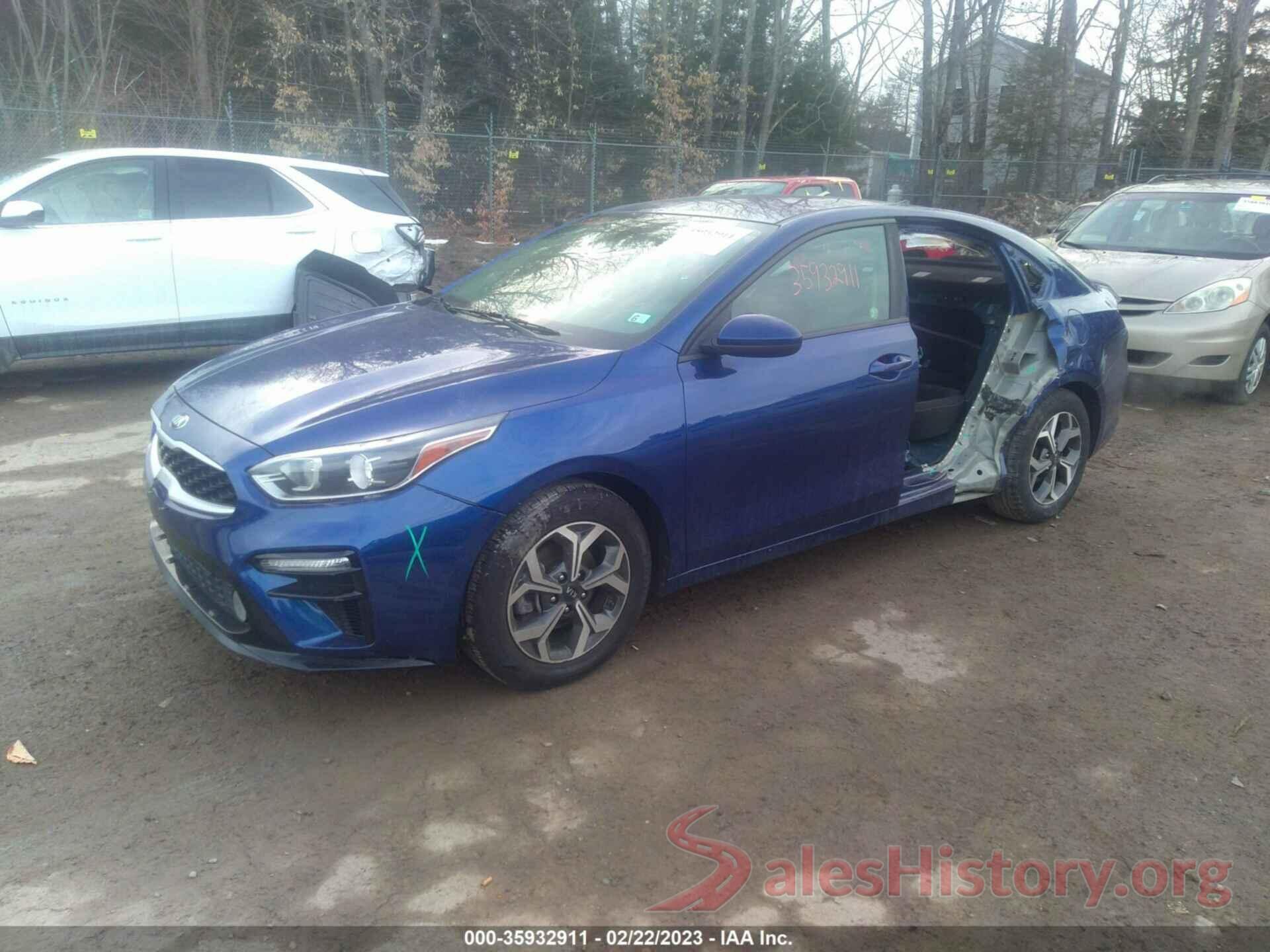 3KPF24AD4KE024812 2019 KIA FORTE