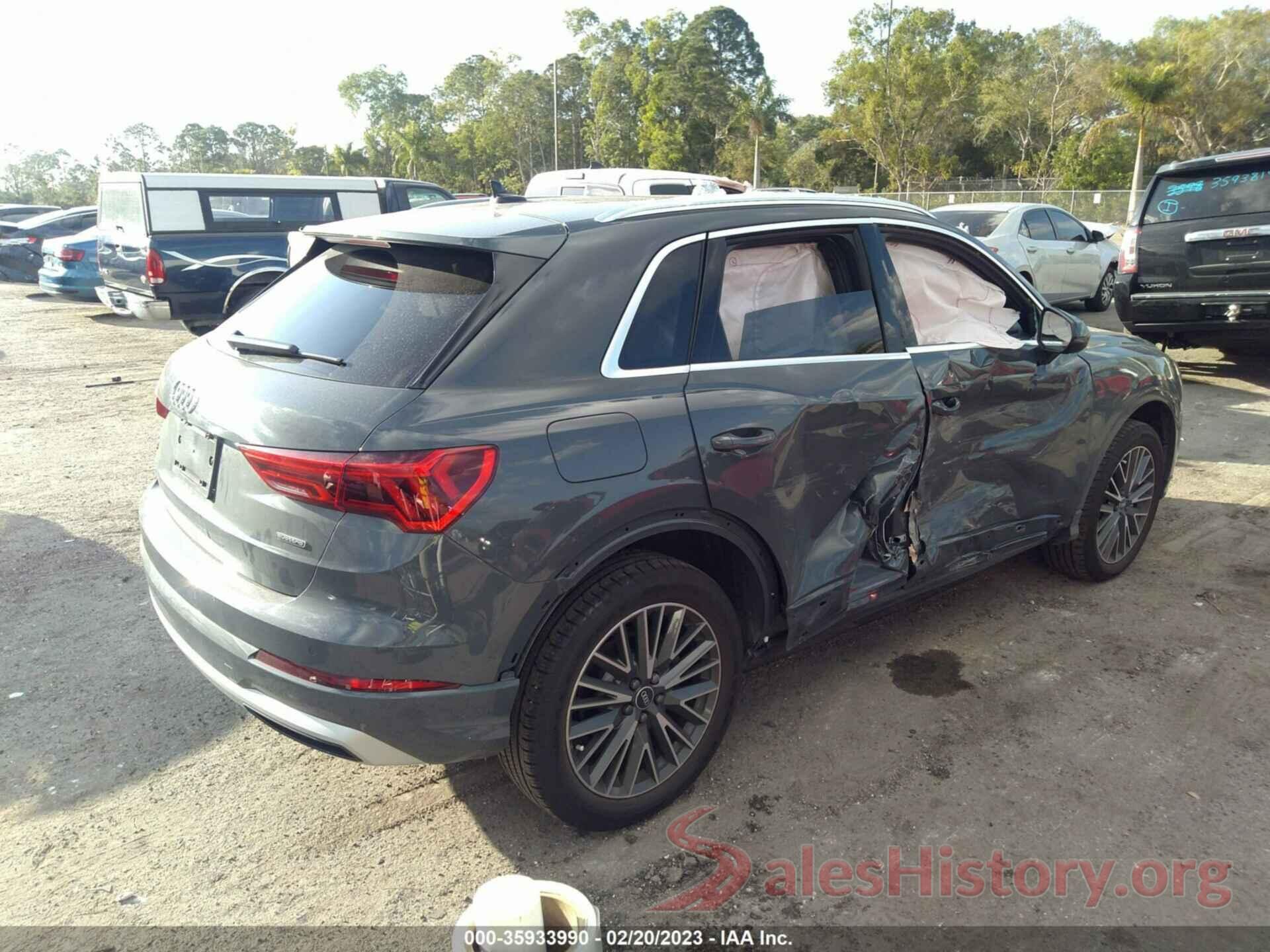 WA1AUCF3XN1110416 2022 AUDI Q3