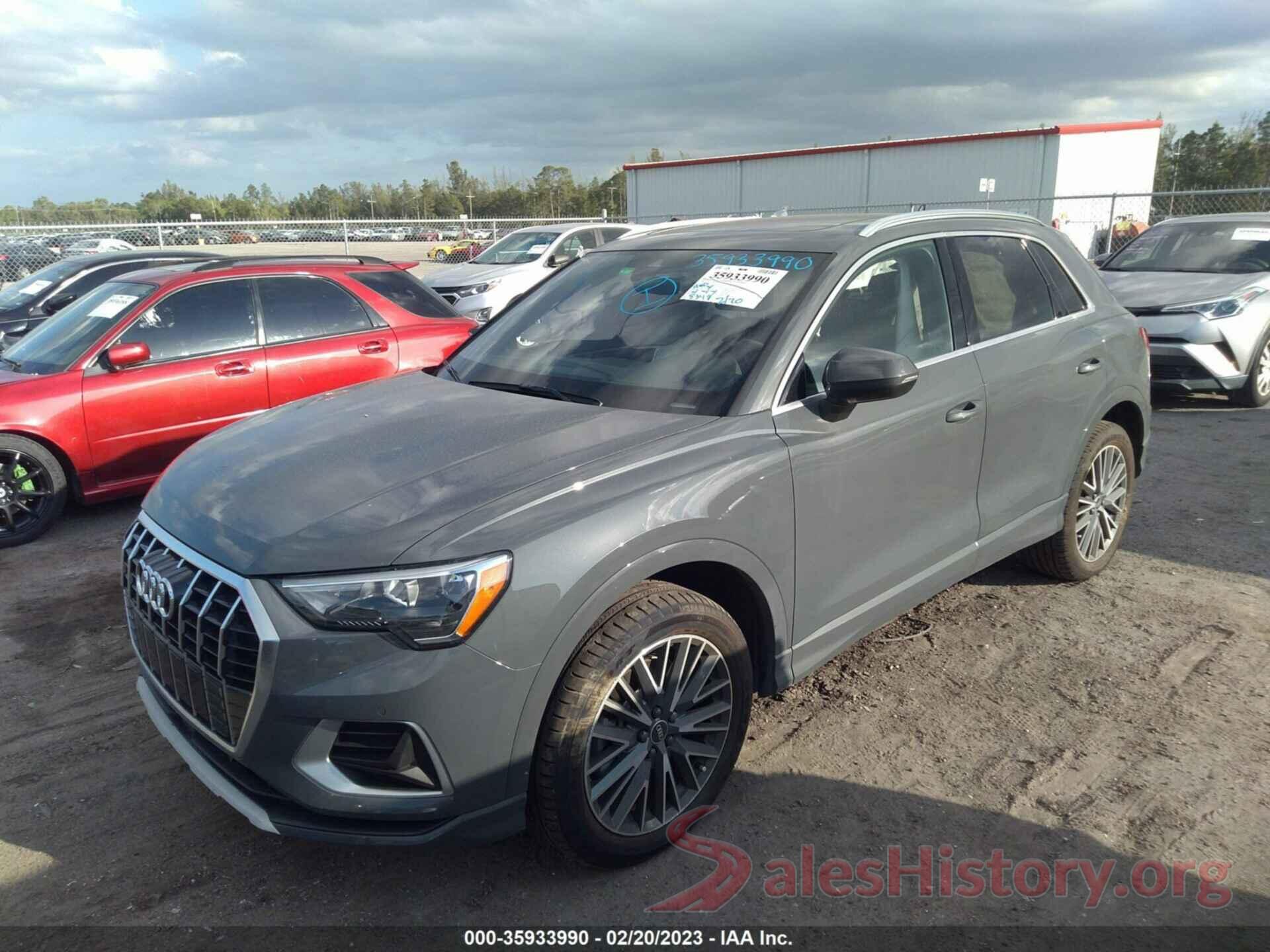 WA1AUCF3XN1110416 2022 AUDI Q3