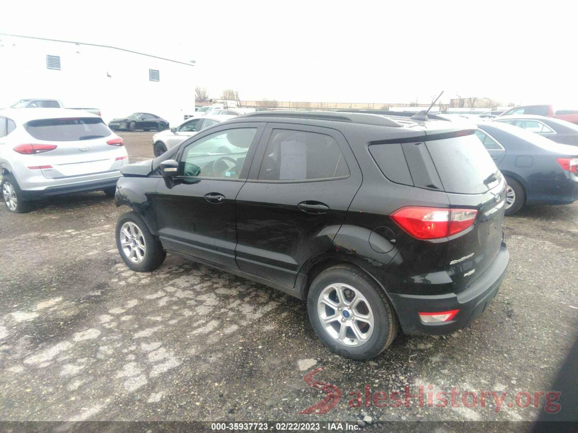 MAJ3S2GEXKC296379 2019 FORD ECOSPORT