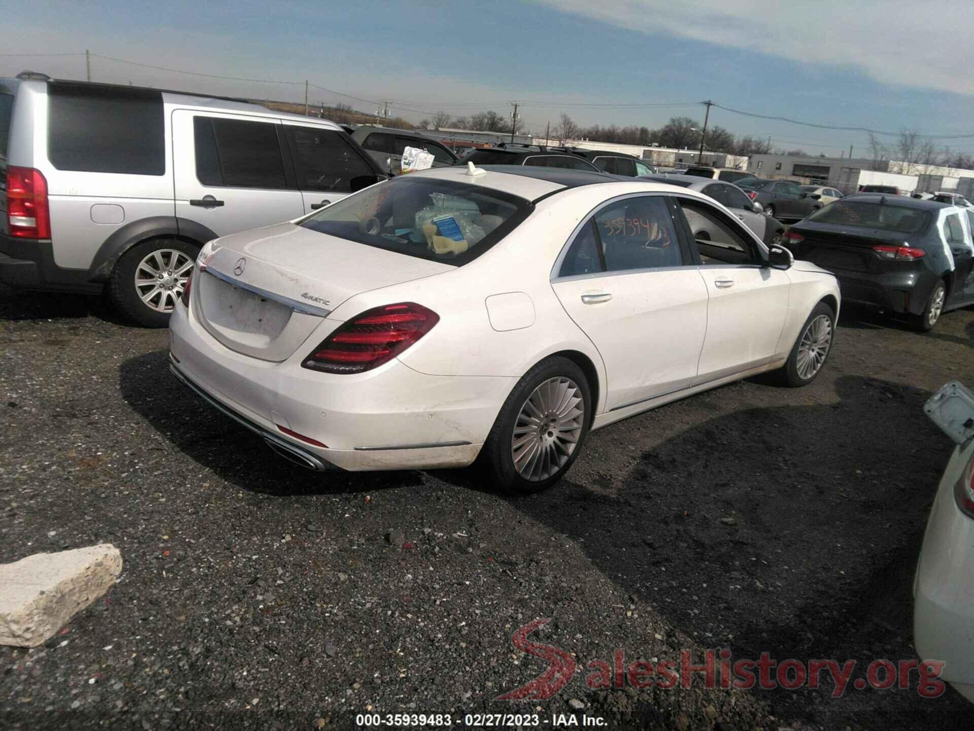 W1KUG8GB6LA571029 2020 MERCEDES-BENZ S-CLASS