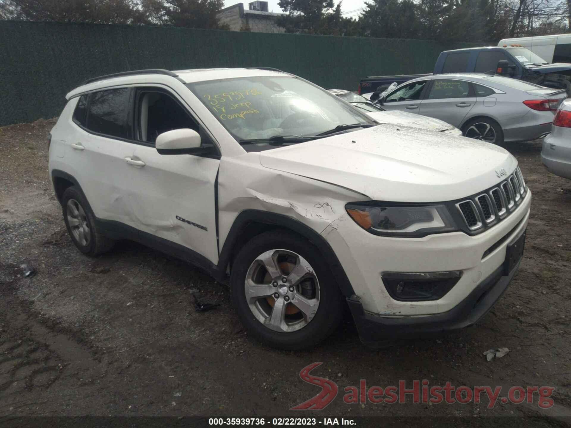 3C4NJDBB4JT372261 2018 JEEP COMPASS