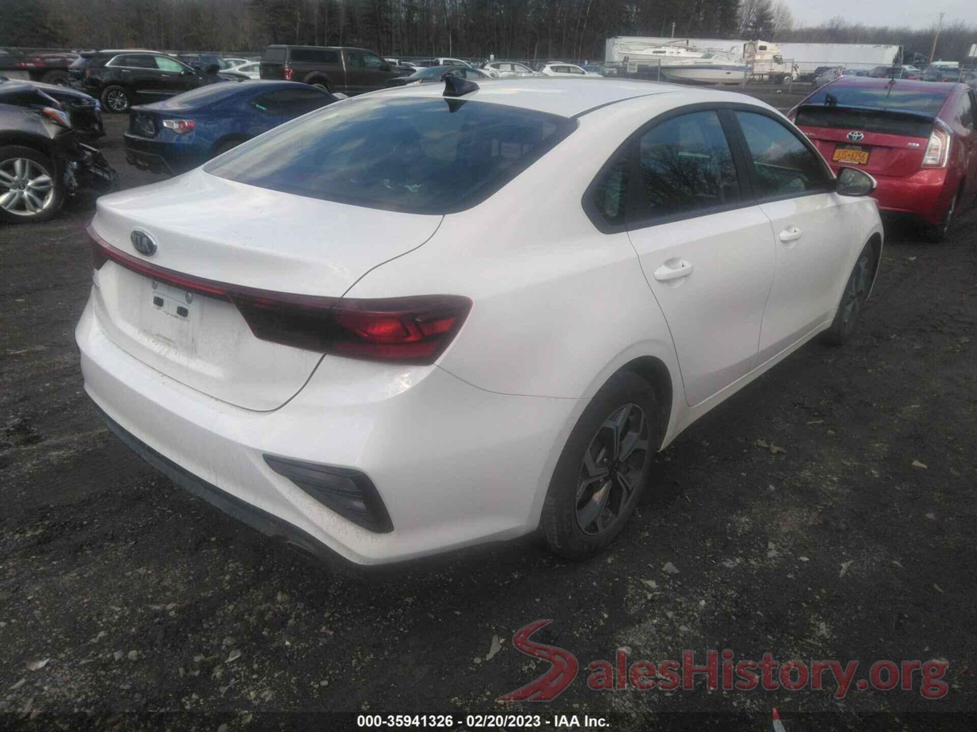 3KPF24AD7LE214346 2020 KIA FORTE