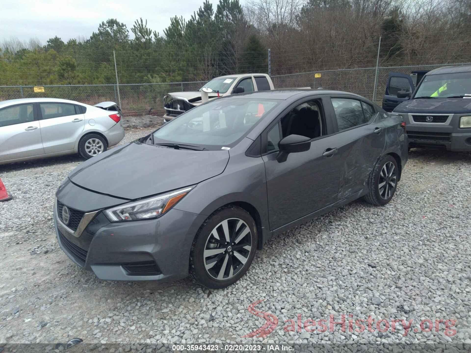 3N1CN8FV3NL824121 2022 NISSAN VERSA