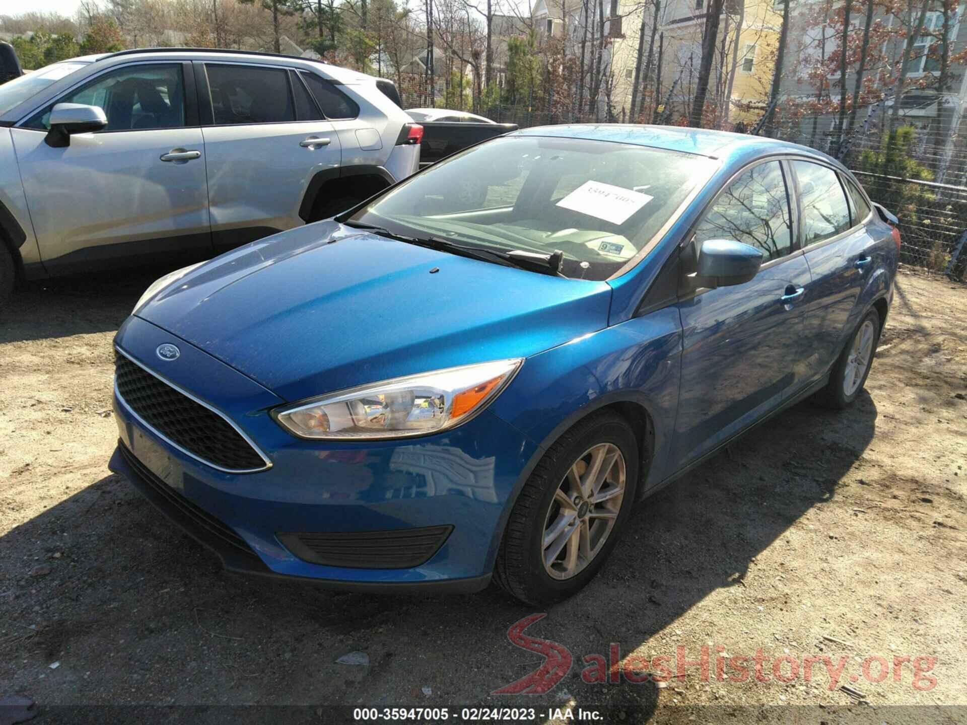 1FADP3F25JL205990 2018 FORD FOCUS