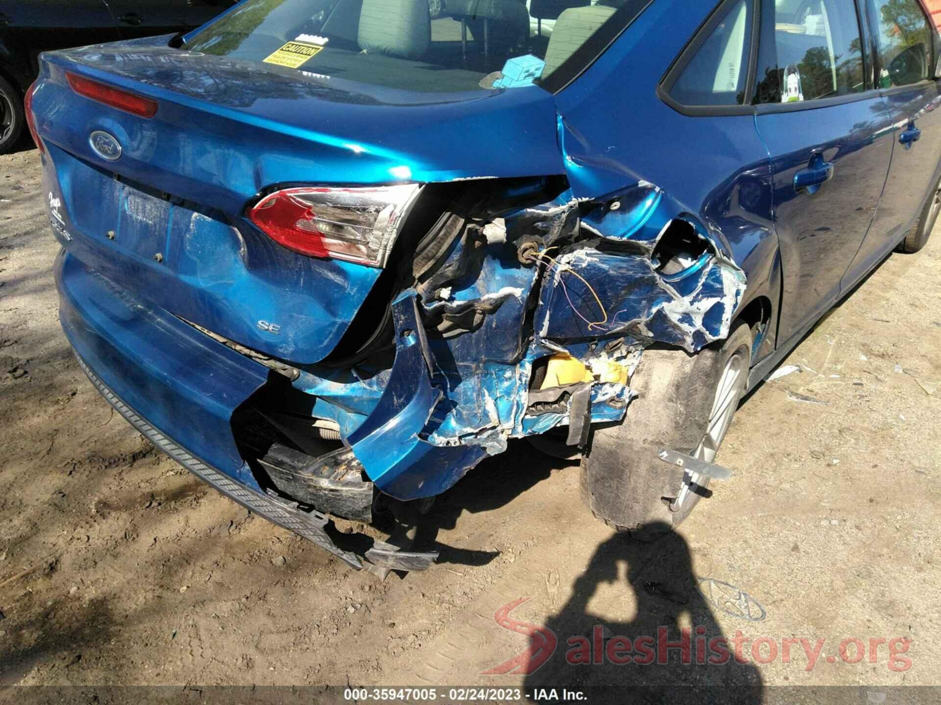 1FADP3F25JL205990 2018 FORD FOCUS