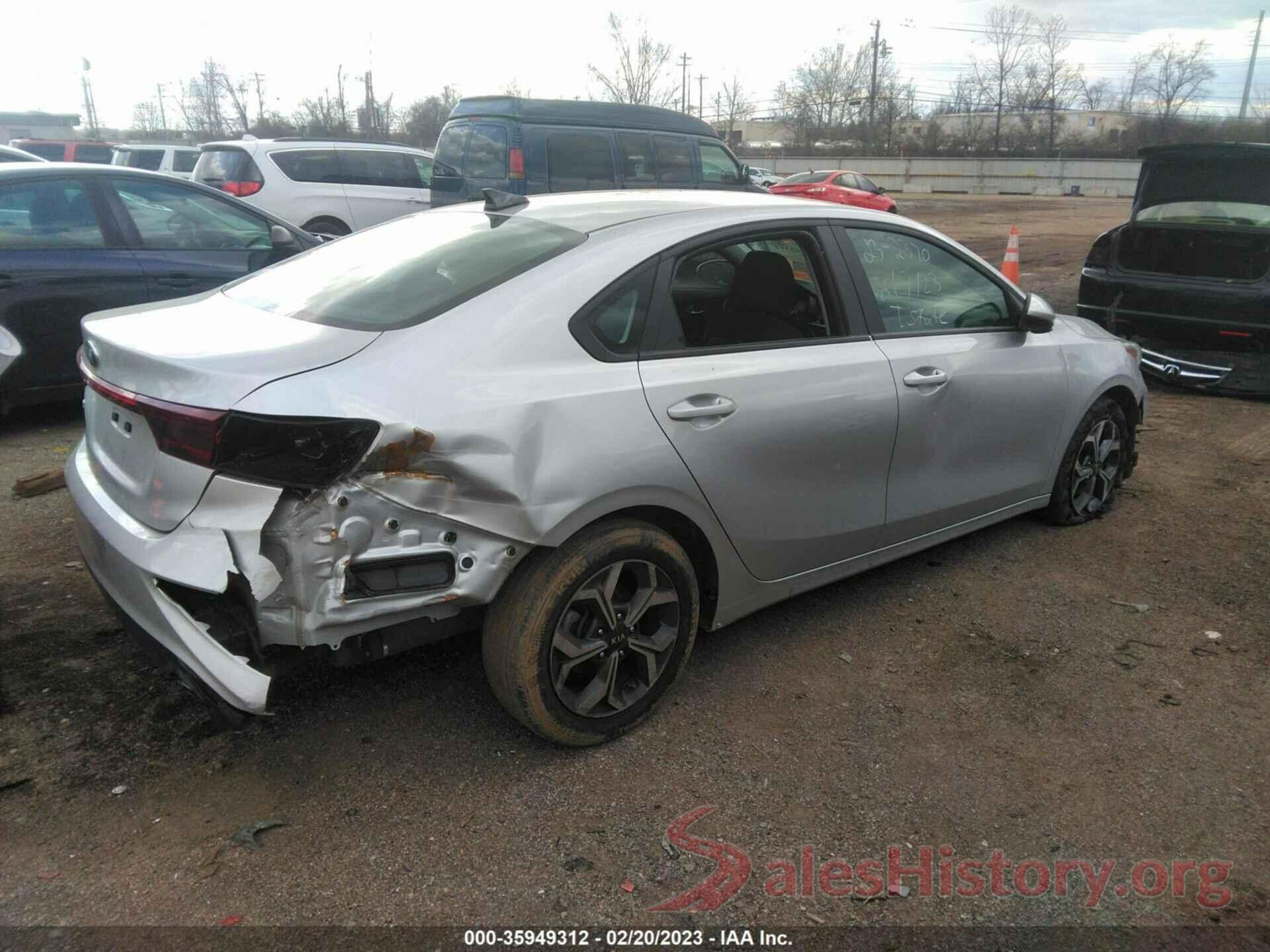 3KPF24AD4KE054599 2019 KIA FORTE