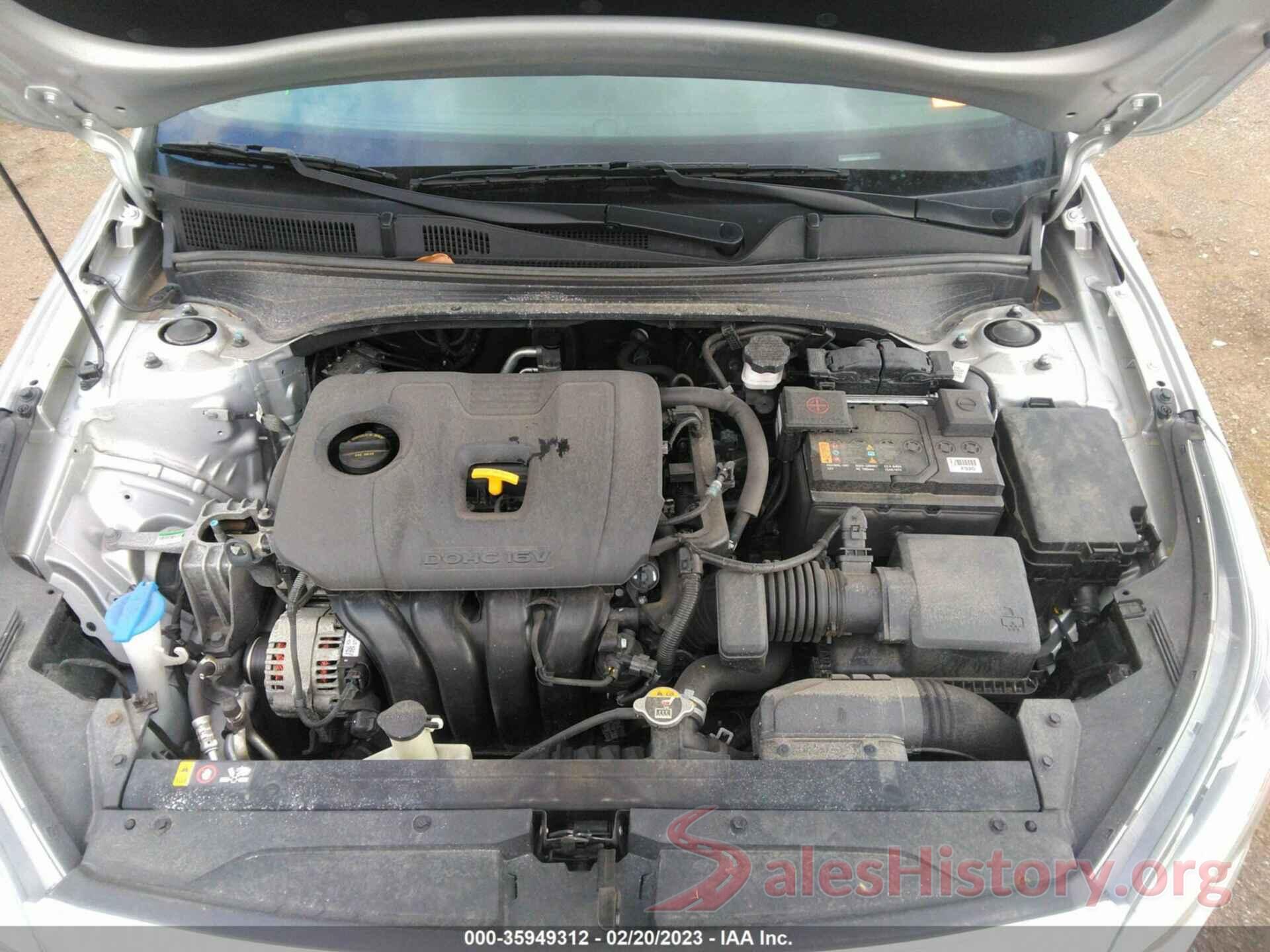 3KPF24AD4KE054599 2019 KIA FORTE